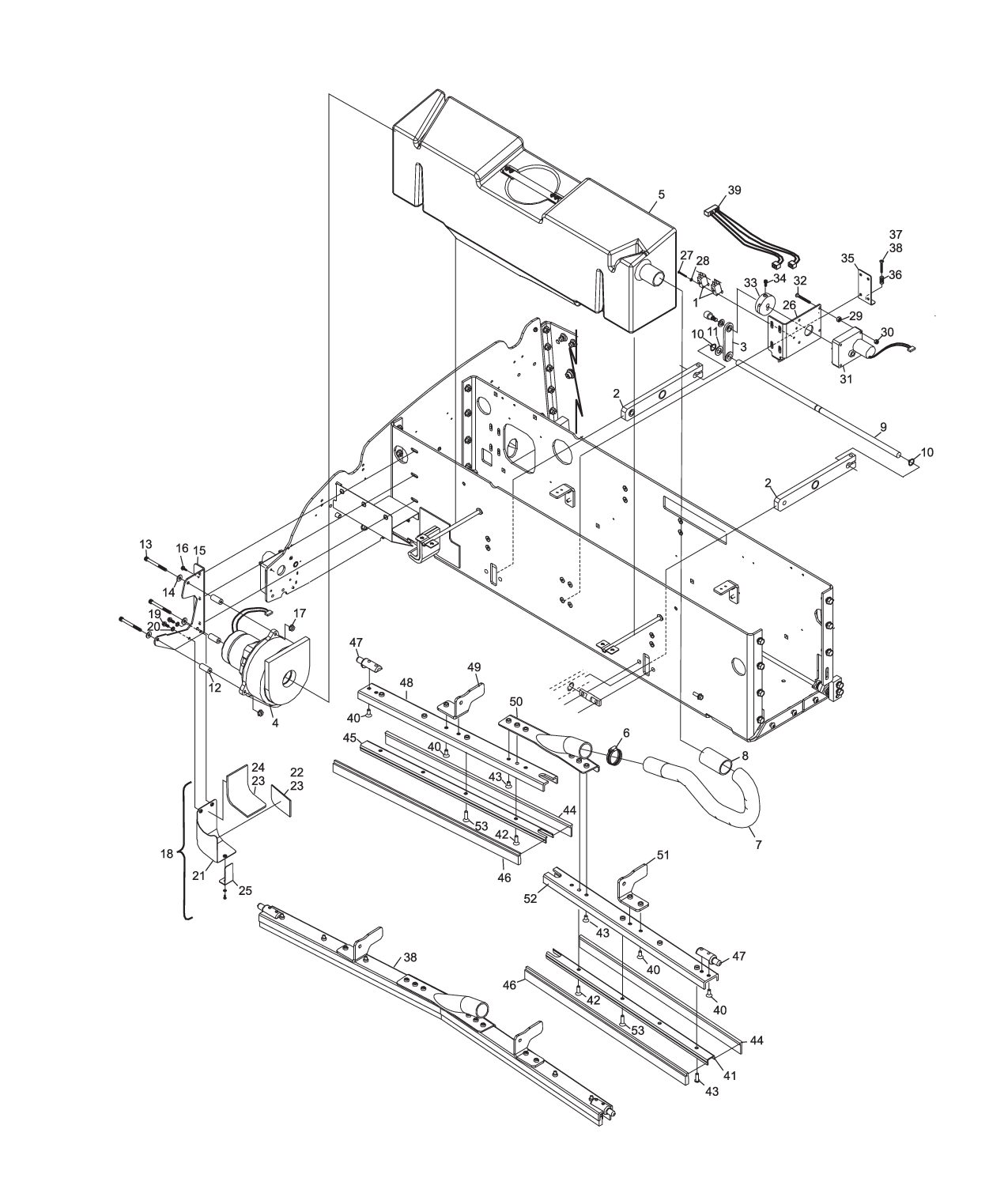 Squeegee & Waste System