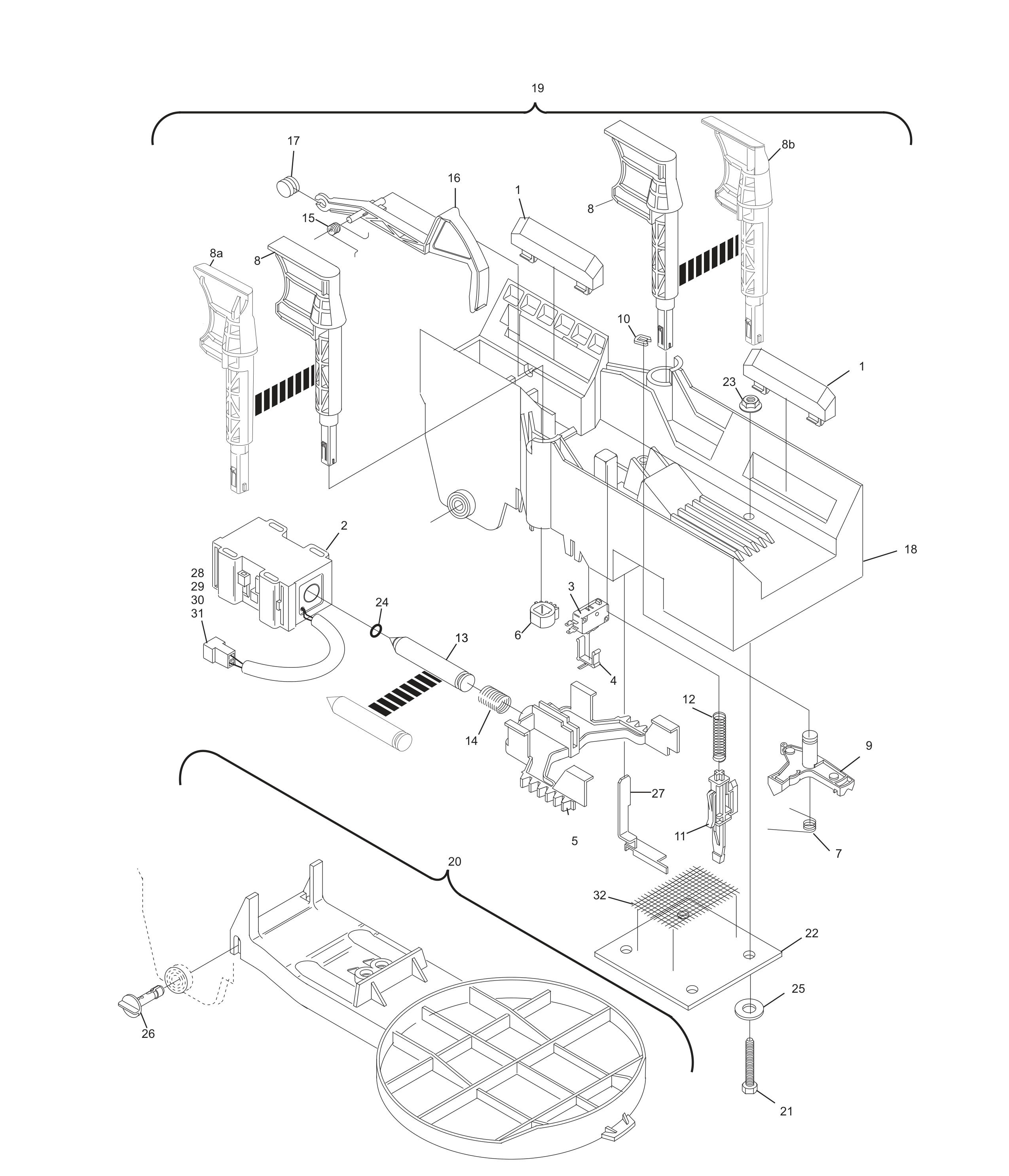 GS-X-CPO Pin Holder Assembly GS-X-CPO Pin Holder Assembly