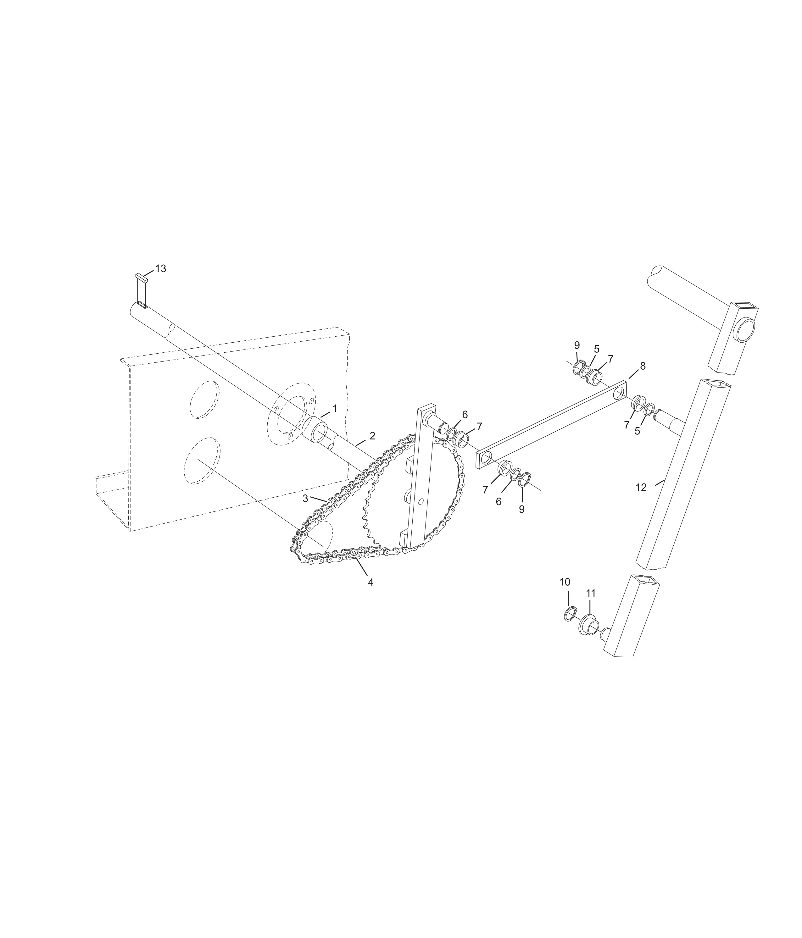 Sweep Drive Assembly