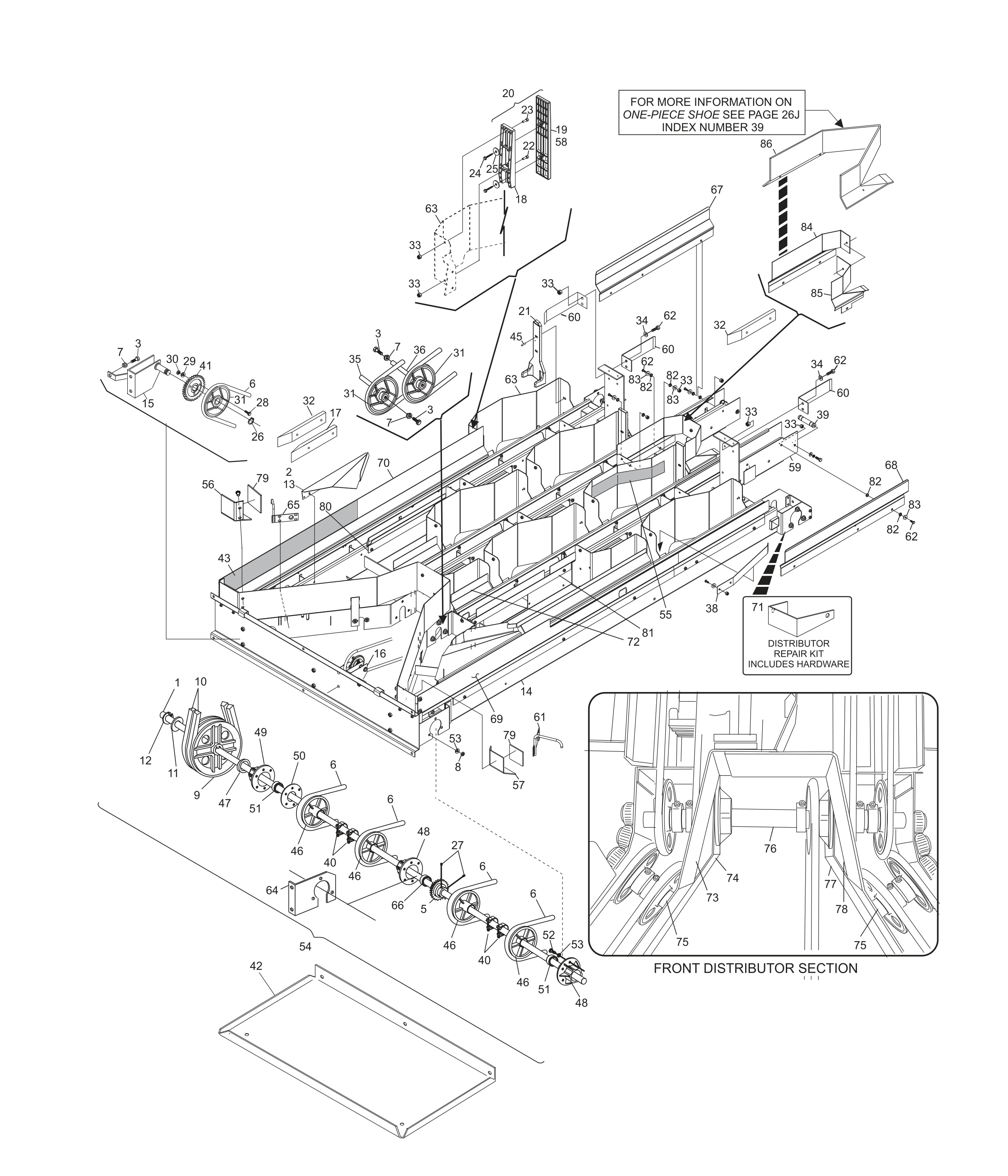 Dual Feed Distributor