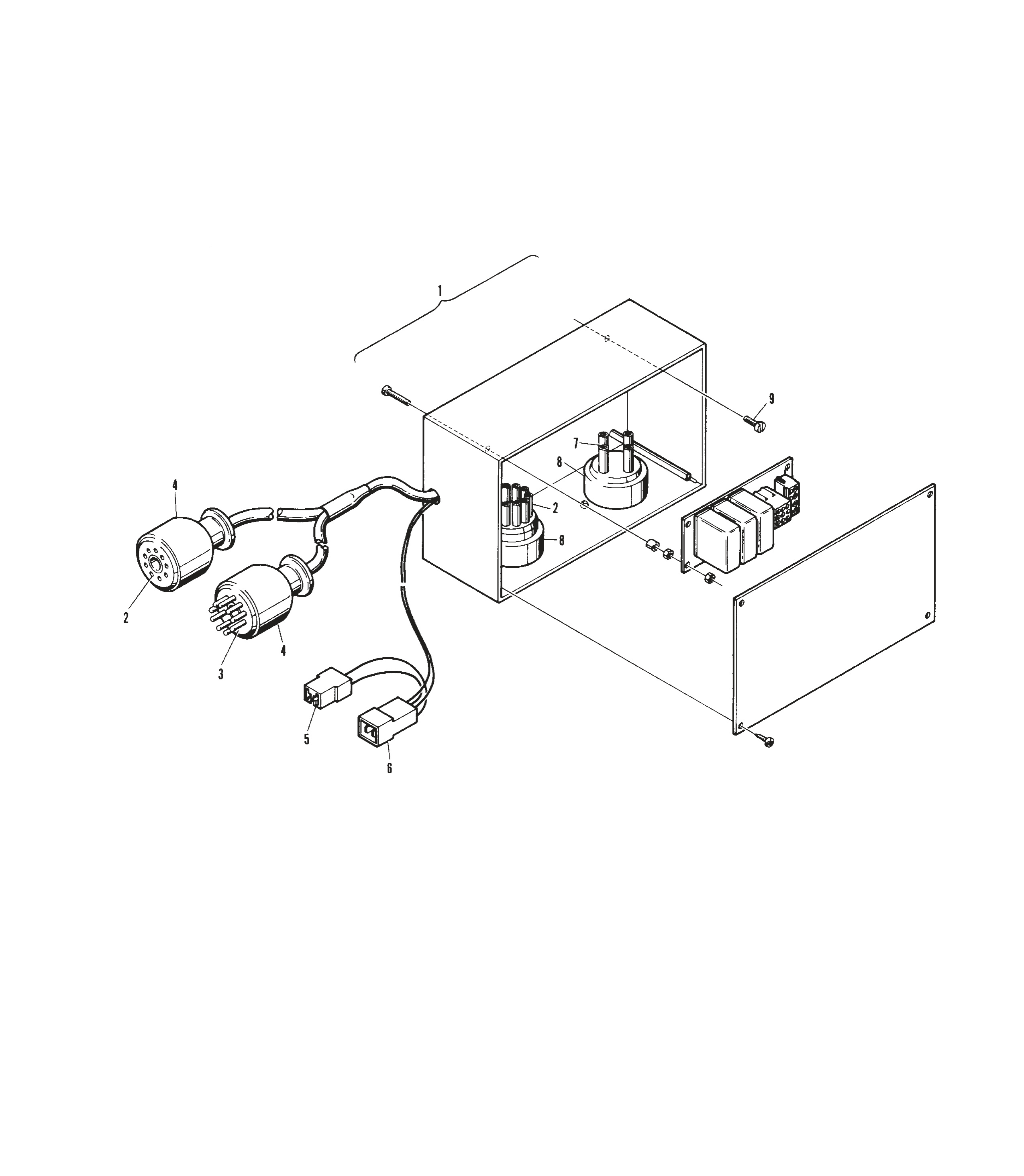 N.A. Player Control Connector Box