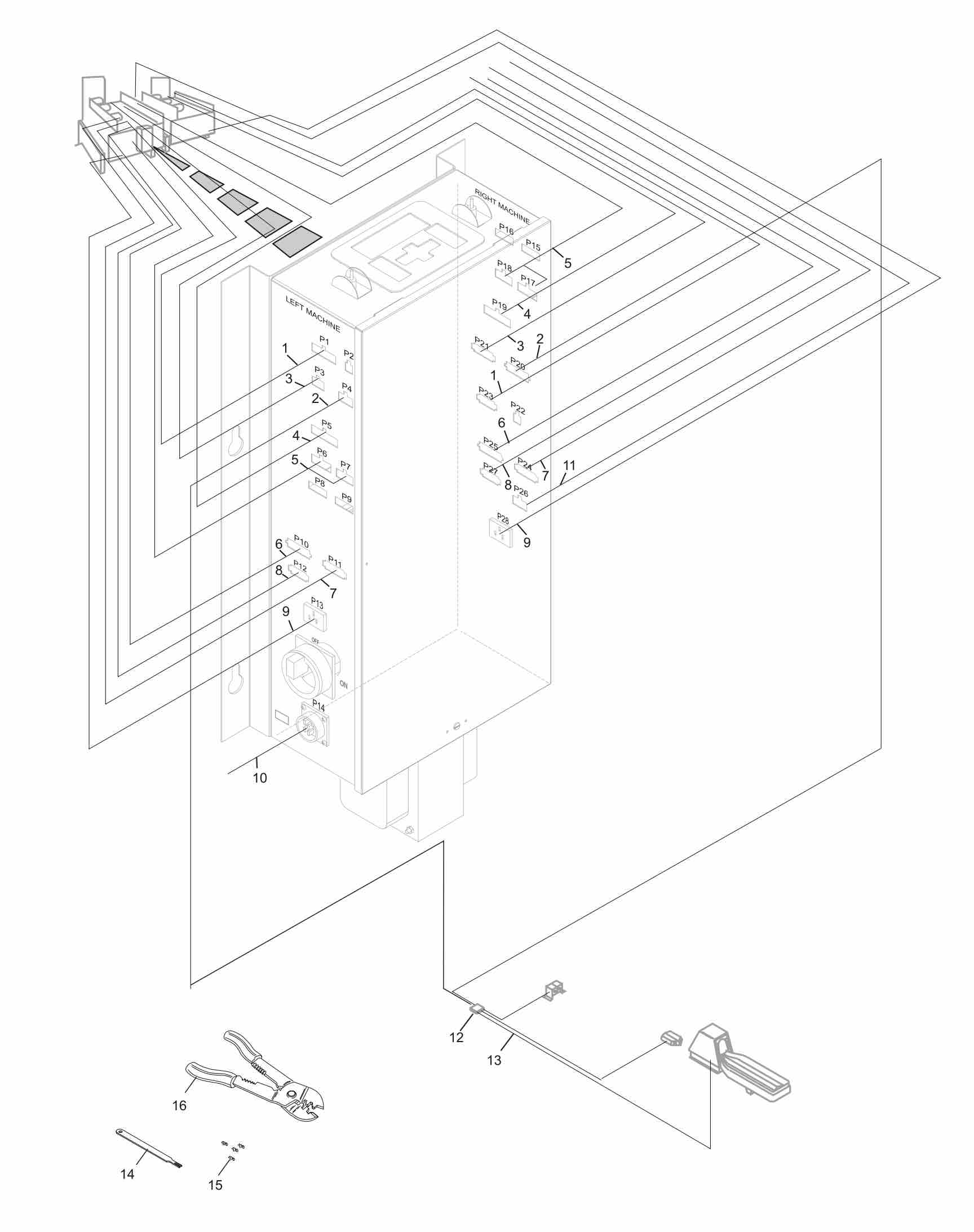 Nexgen Controller Assembly External Cabling