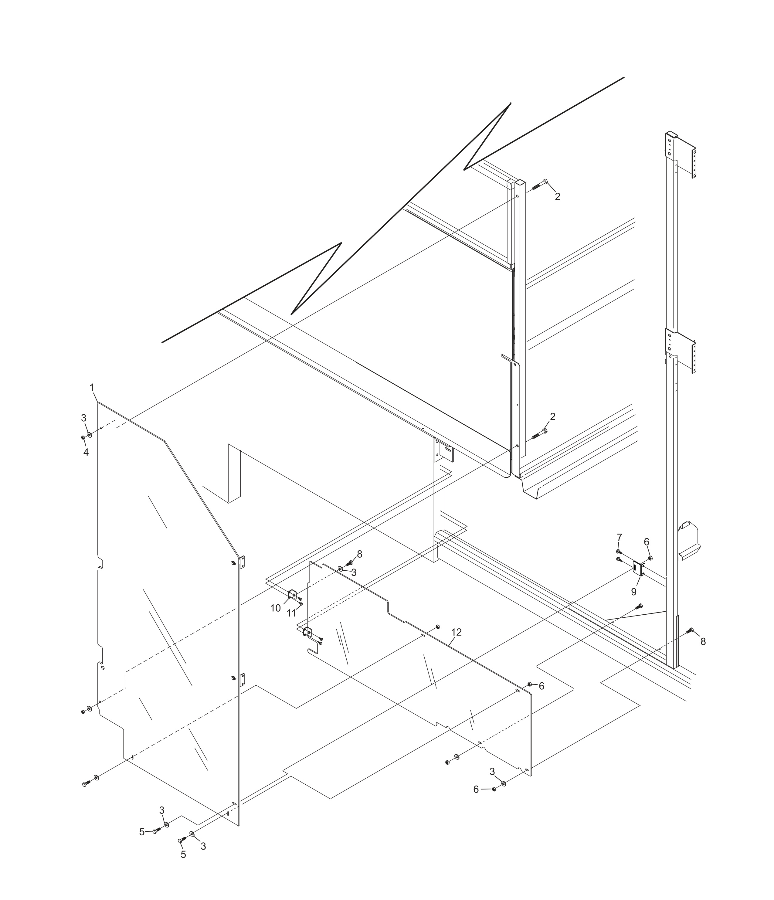 Advanced w-o Walkway Sweep Guard