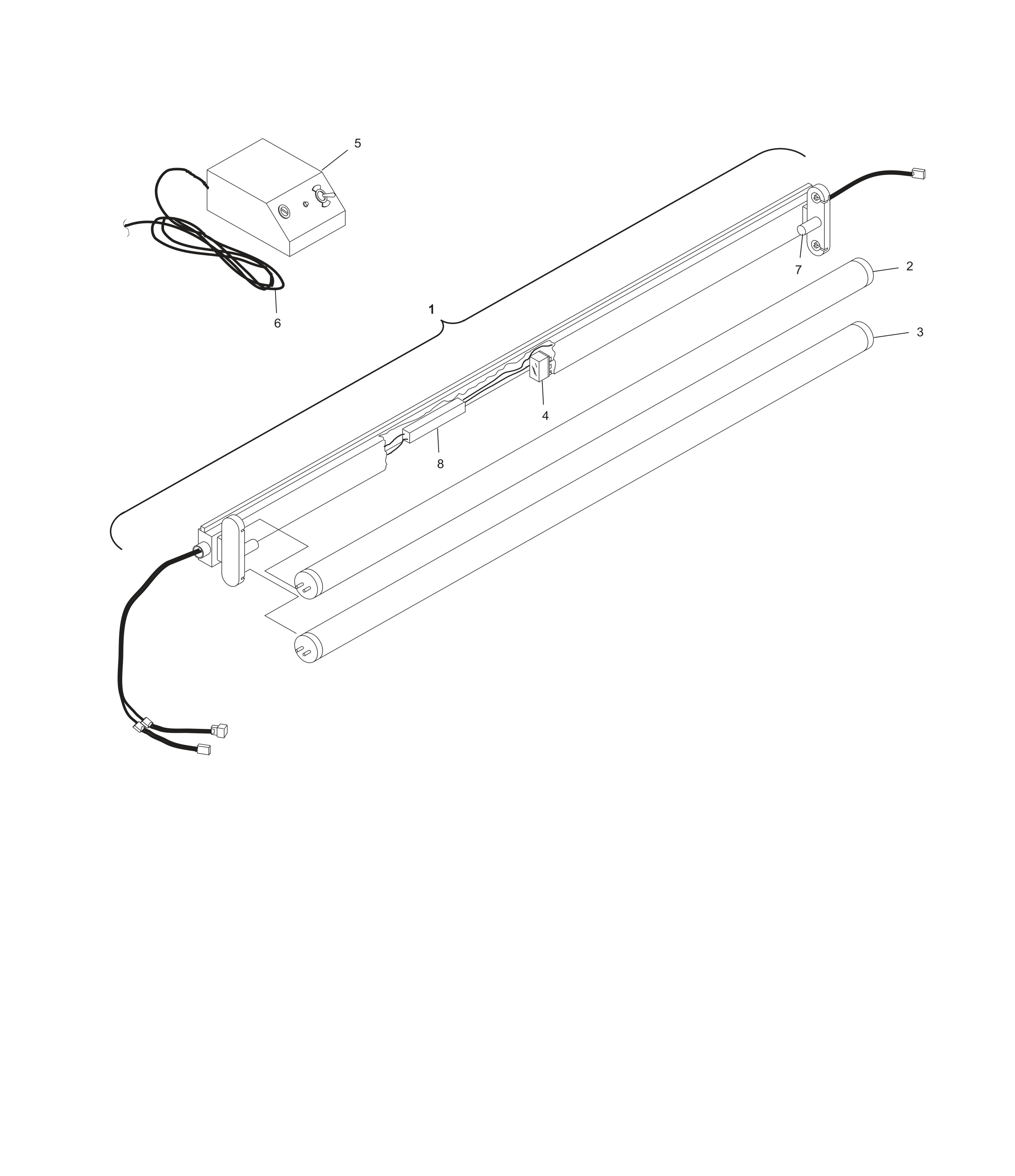 Dual Pin Lamp System (Machine Series 443 and Above)