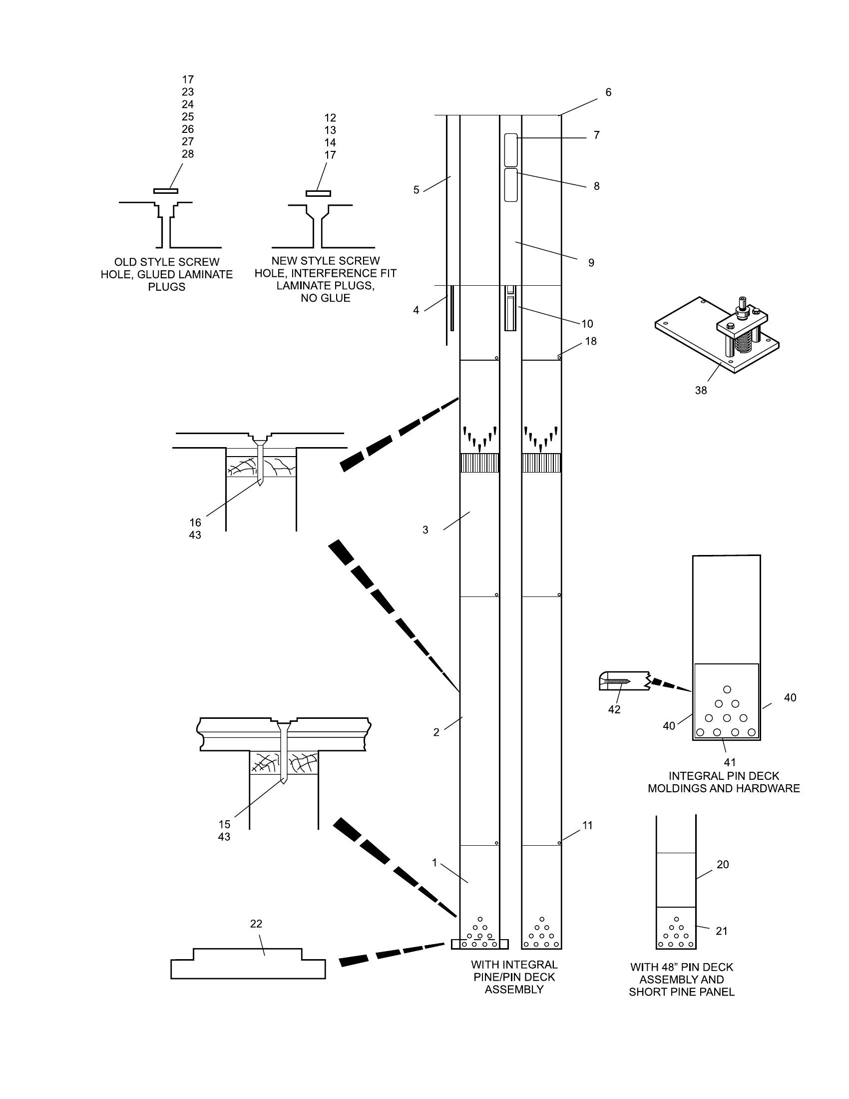 Armor Plate Lanes - Laminate Plugs & Patch Kits