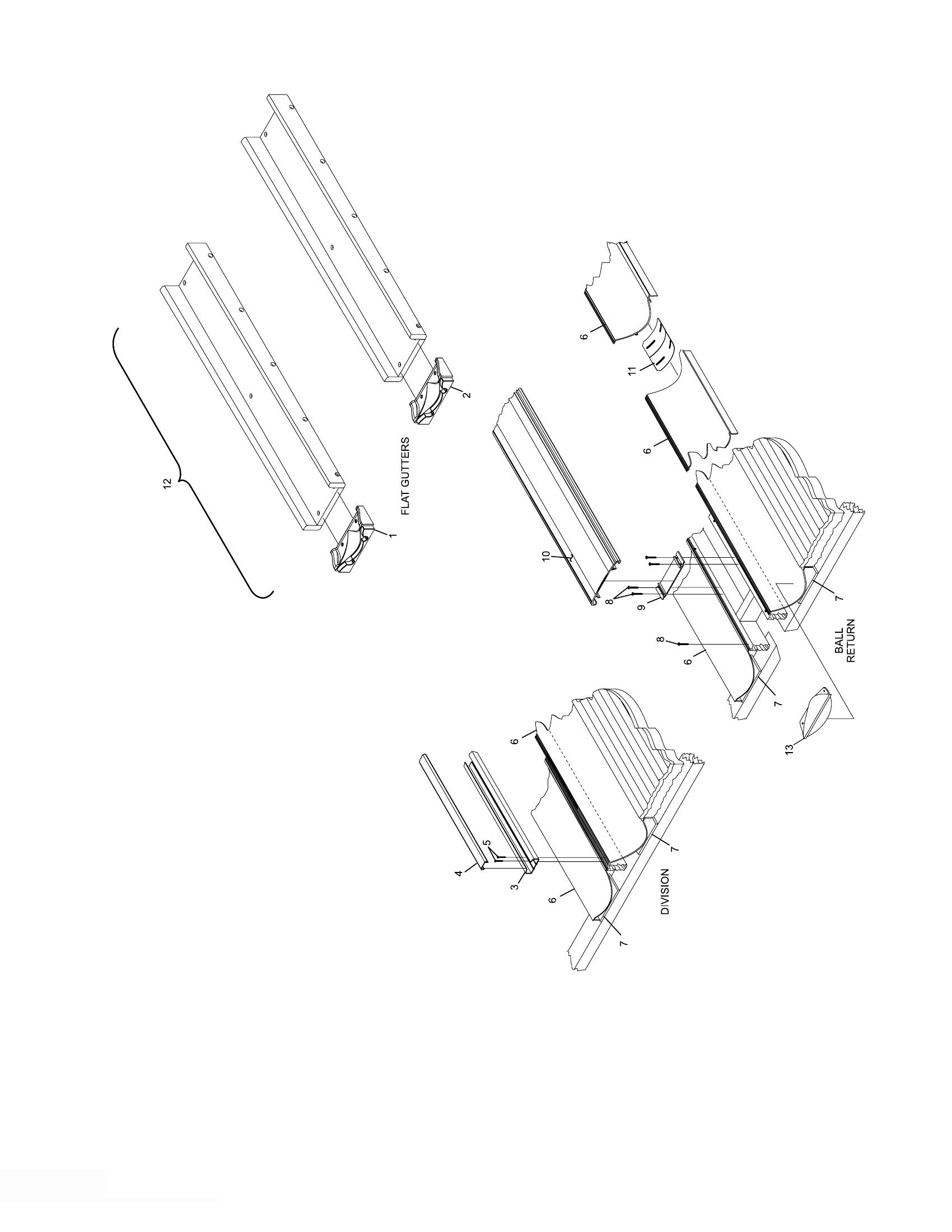 Frameworx Flat Gutters and Capping