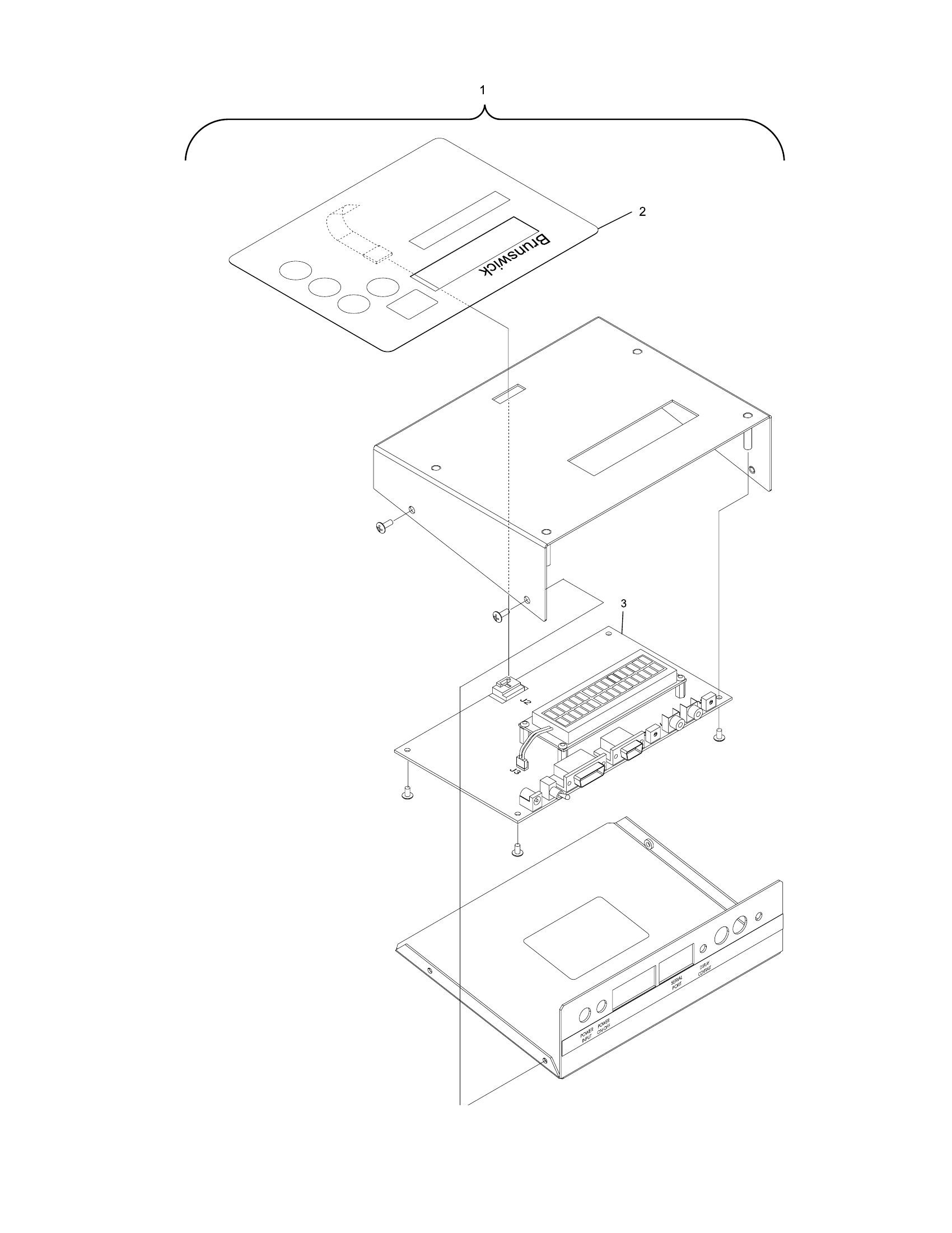 Front Desk Controller PCB (BallWall/Pinball Wizard)