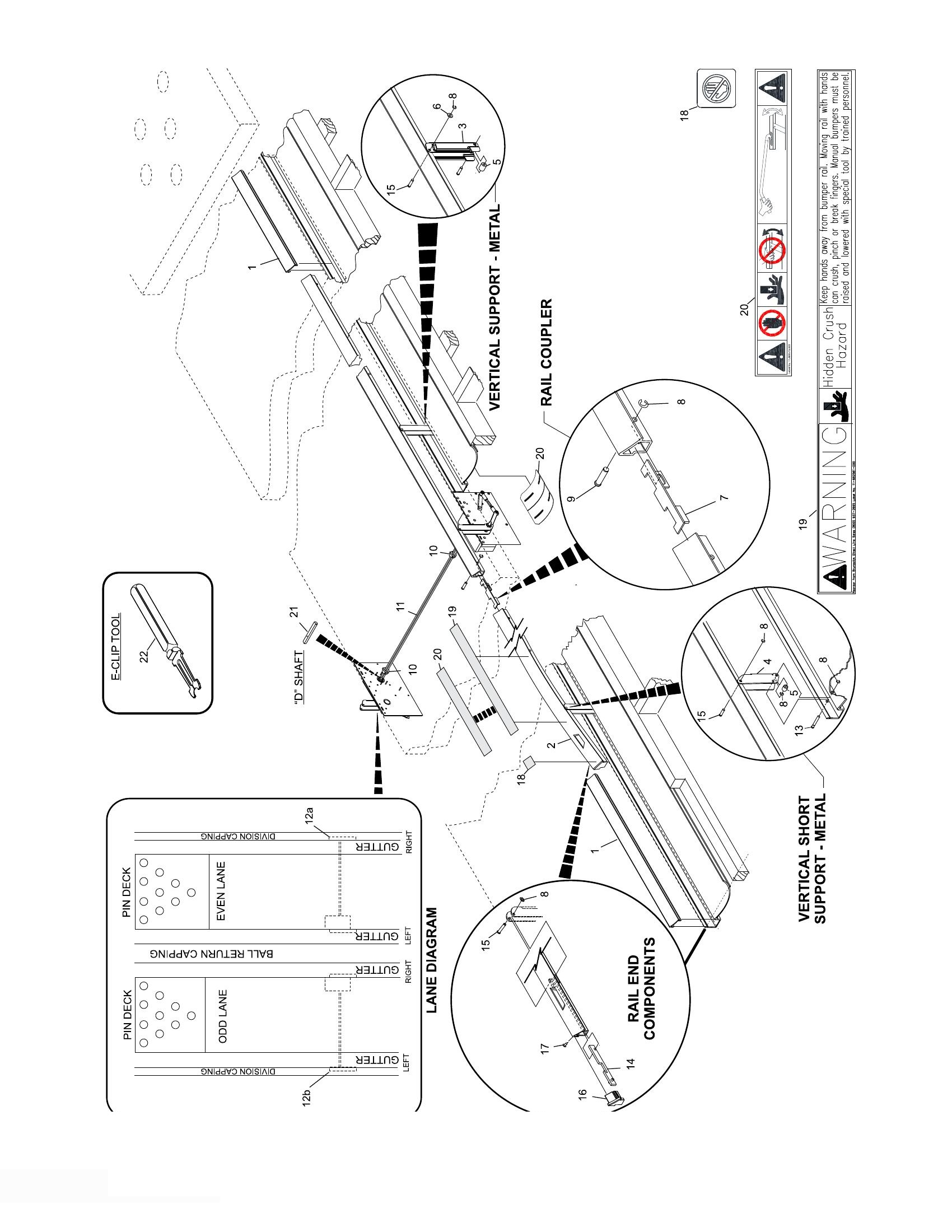 Pinball Wizard I Gutters Automated Bumpers System