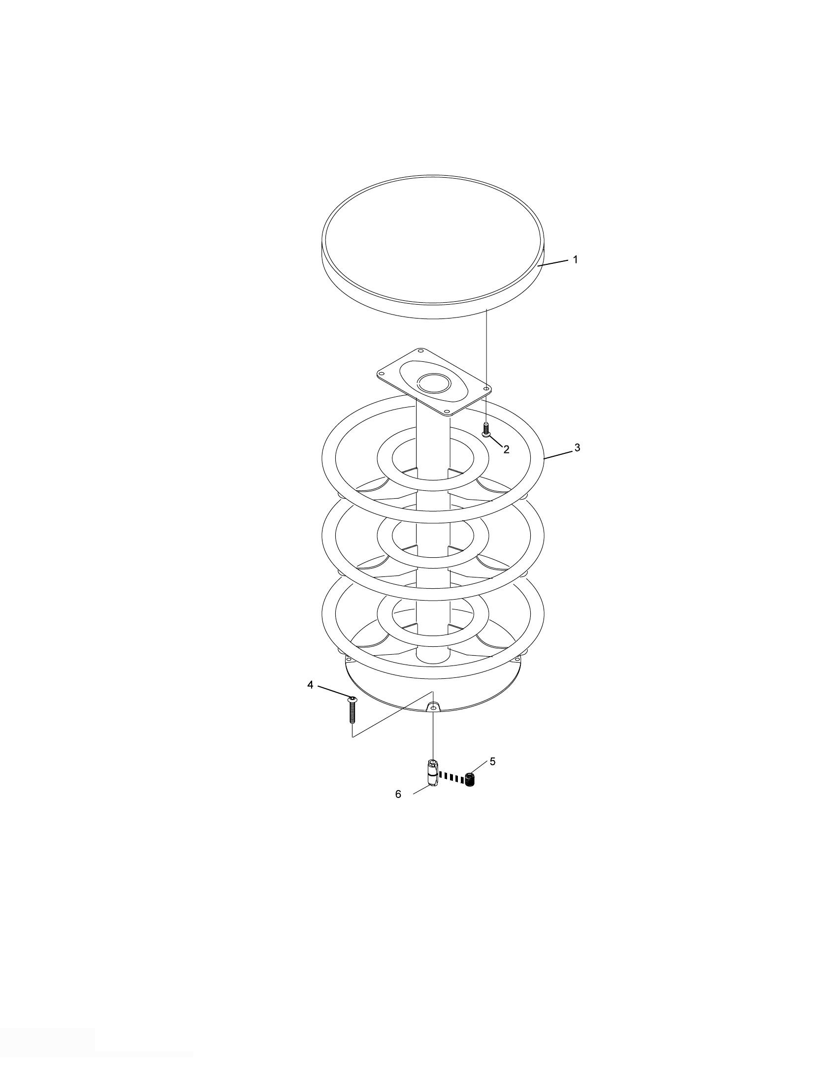 Frameworx Round Ball Rack Table