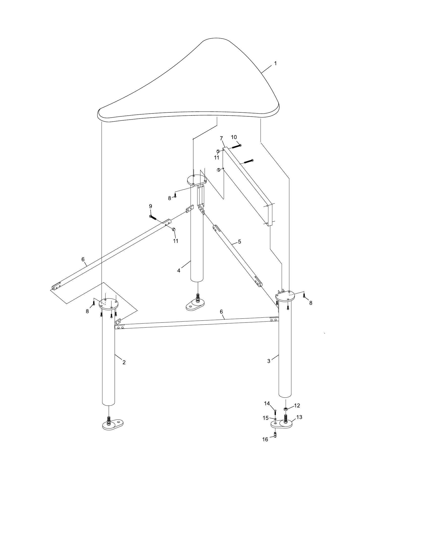 Striking Line Sofa Table