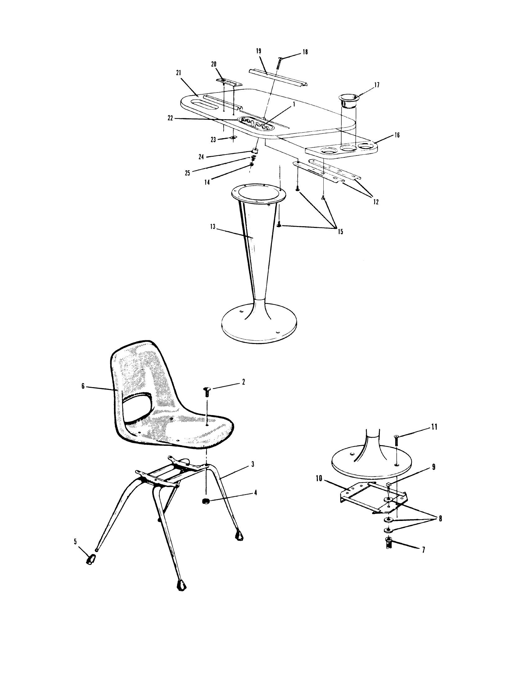 Scoring Ensemble & Bowling Chair