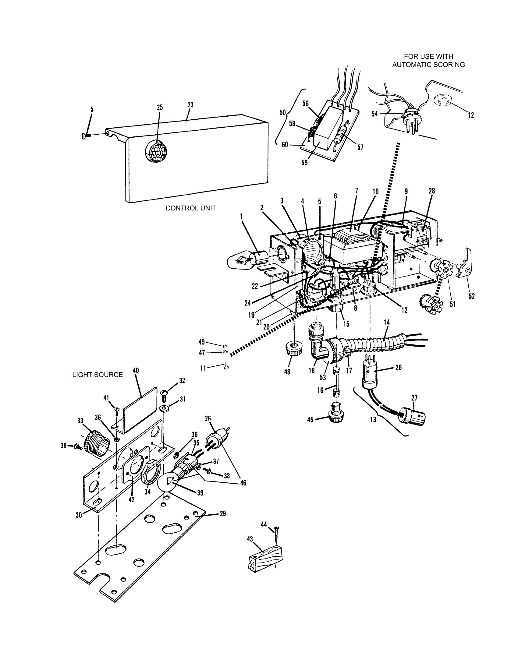 Tel-E-Foul Control Unit & Light Source