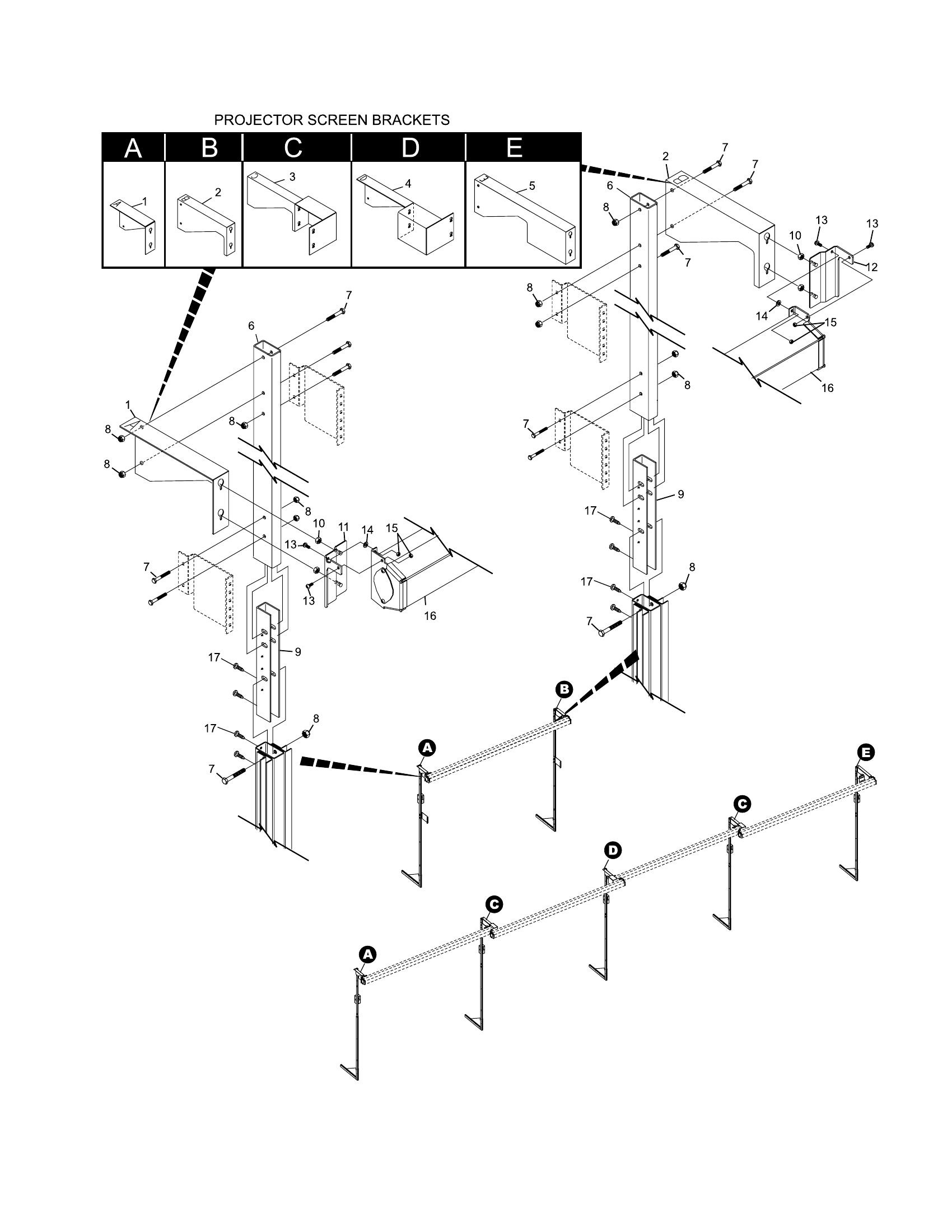 Masking Unit Projection Screen