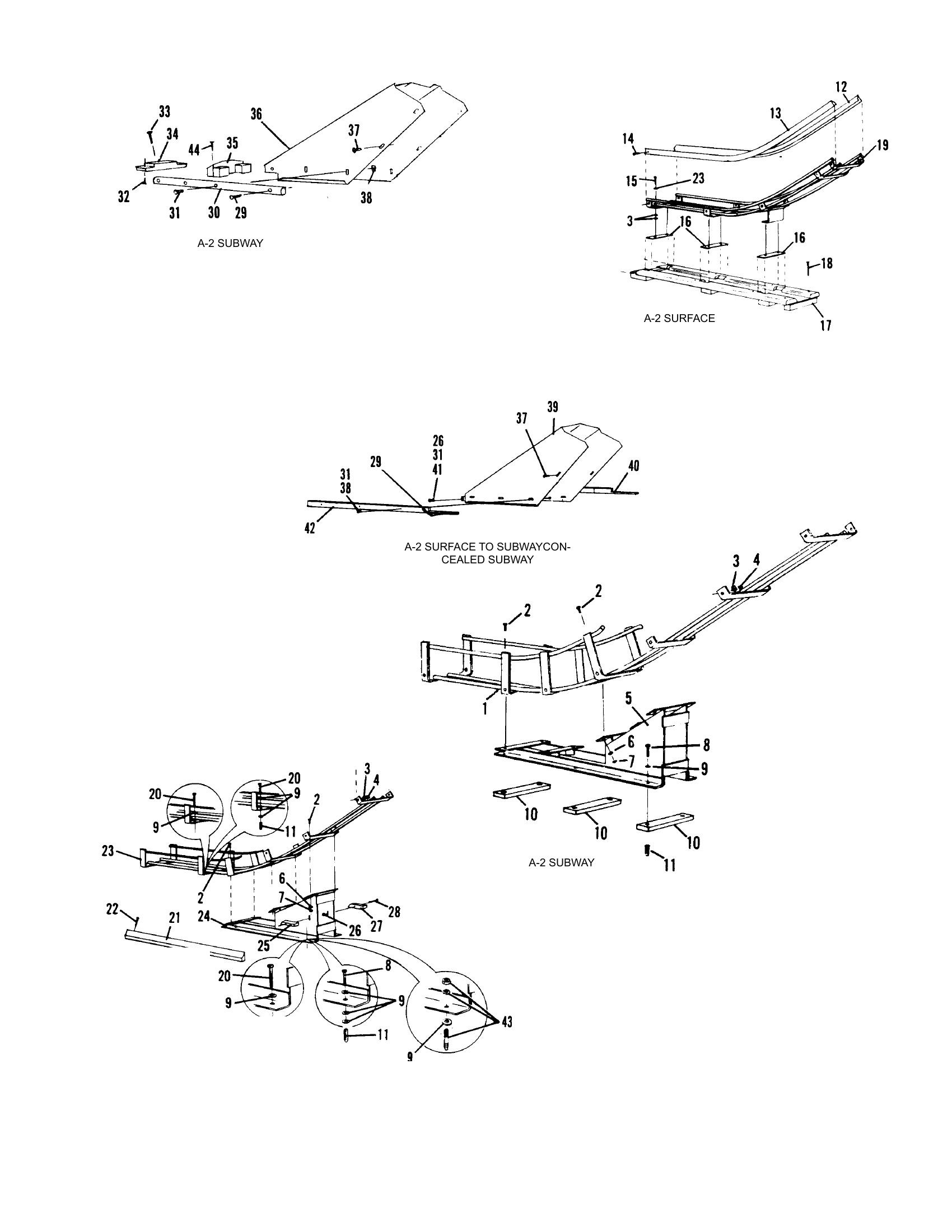 Pit End Dropsweeps & Covers