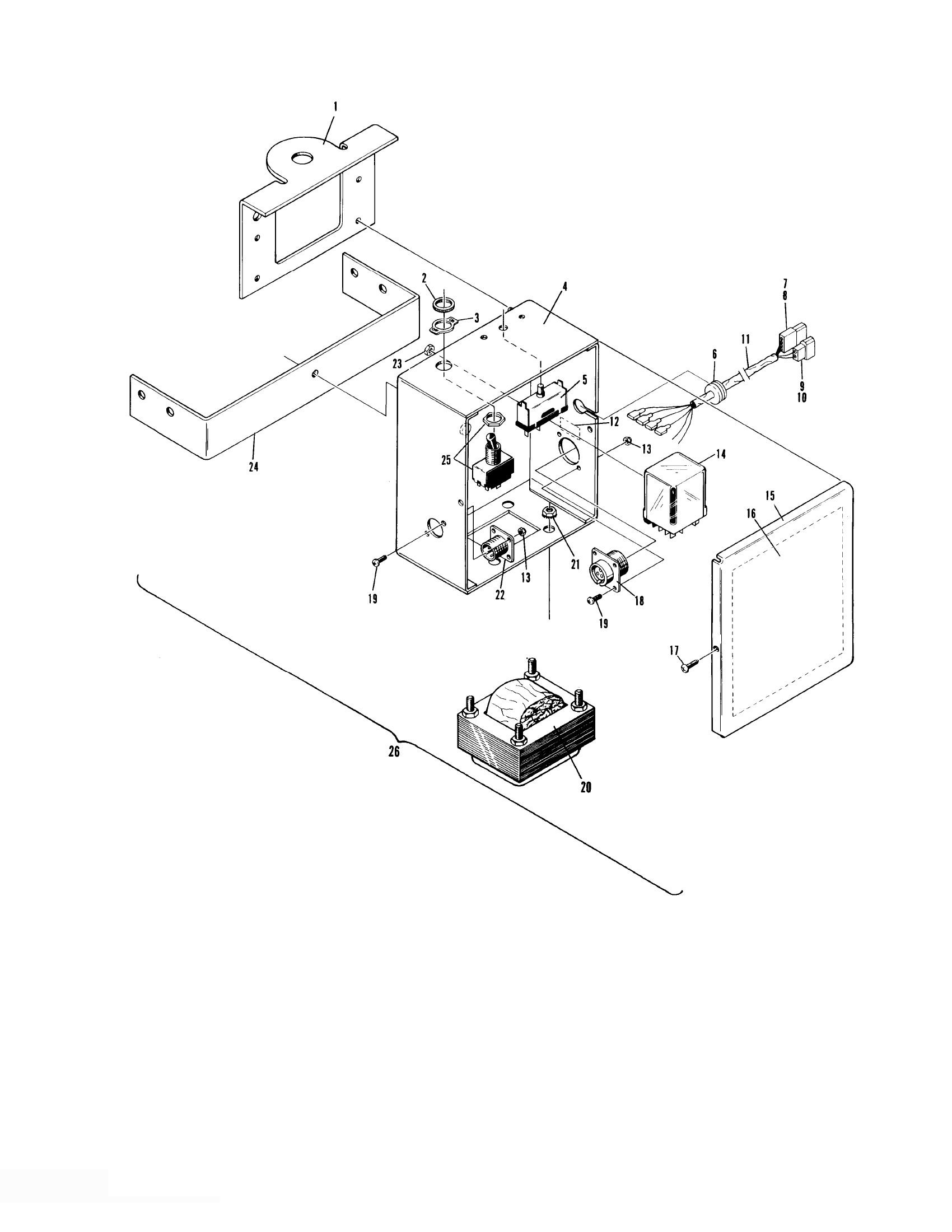 Ball Lift Control Box Assembly For Pan Style Rack