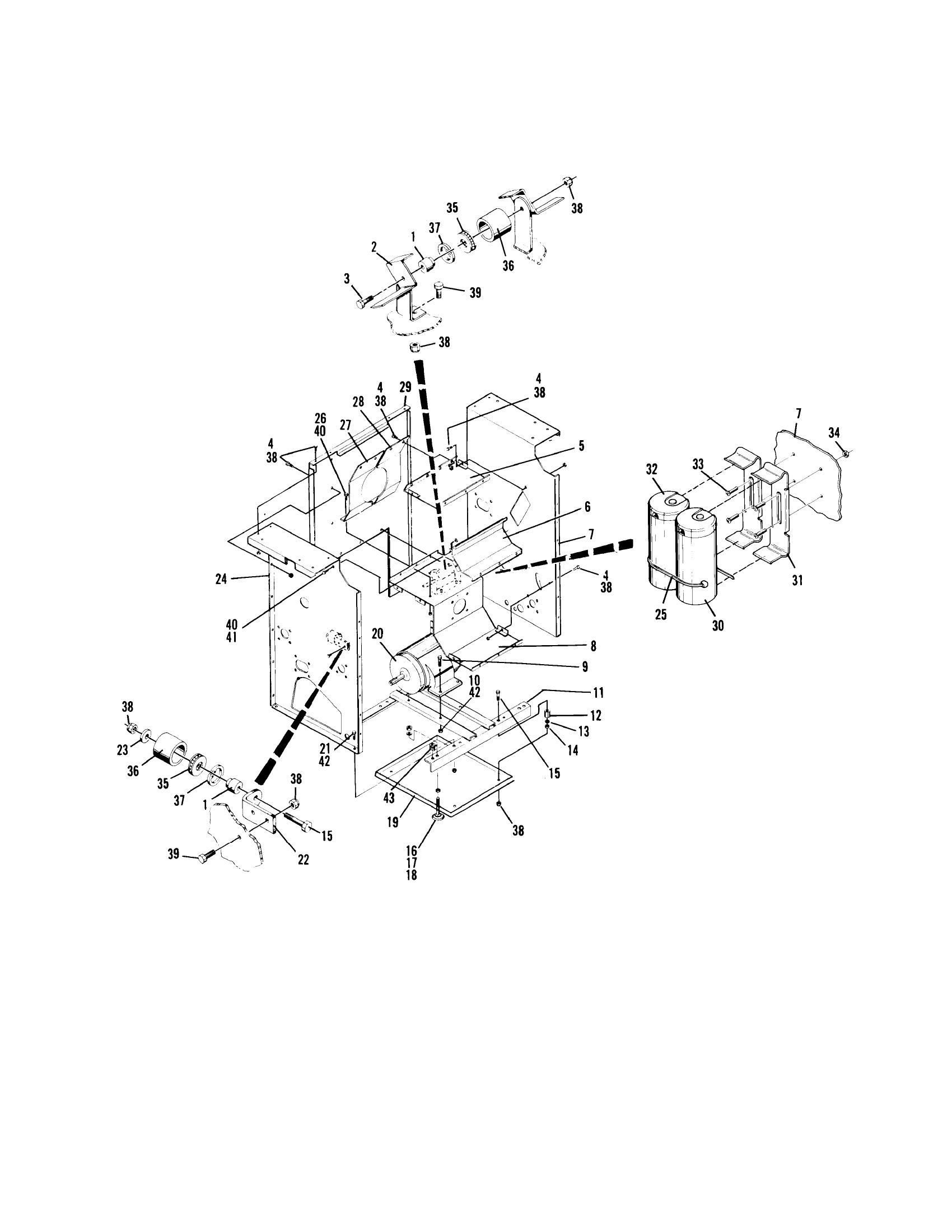Lustre King Ball Conditioner Cabinet & Frame Assembly