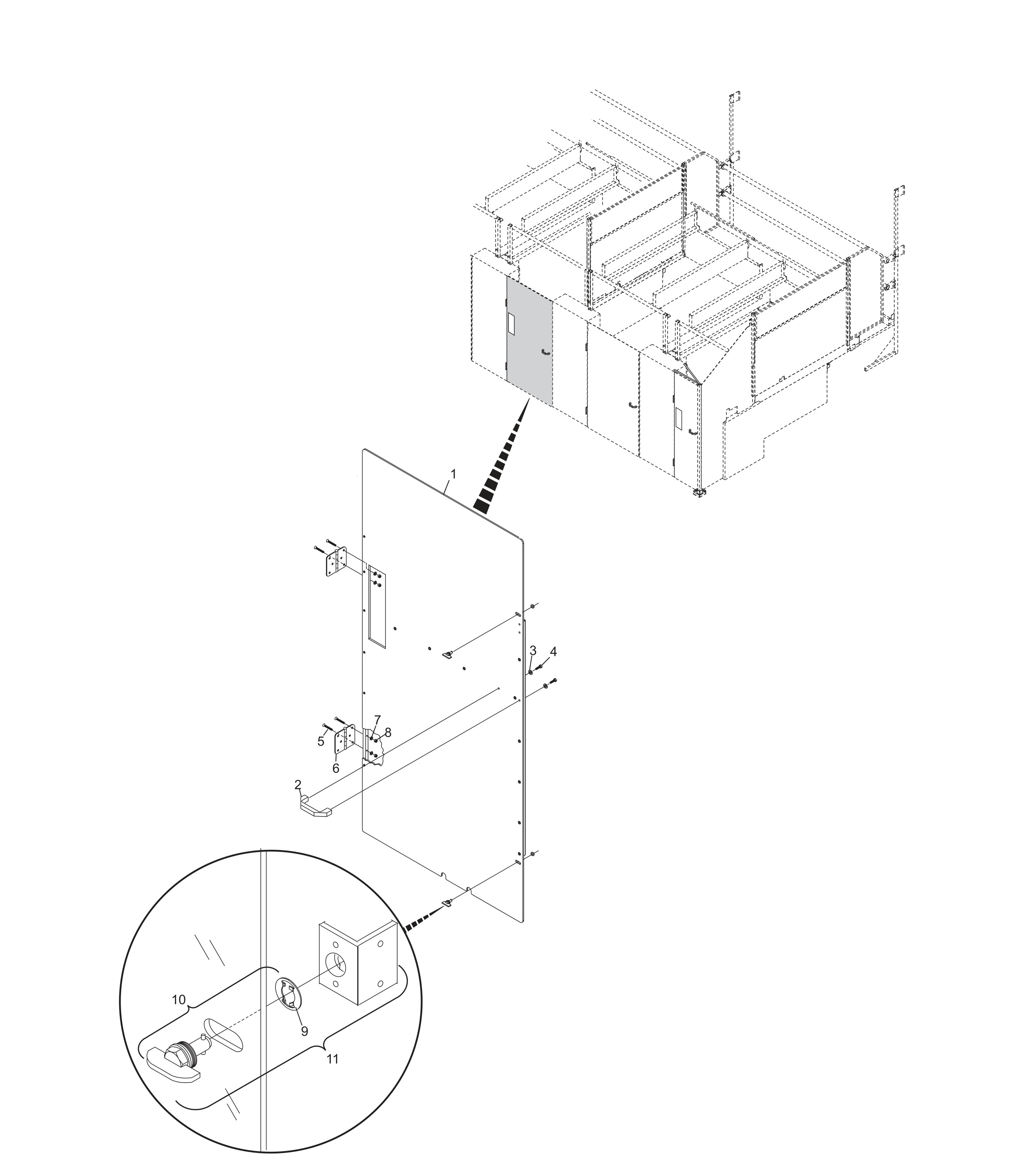 Advanced Rear (Division) Hinged Machine Guards