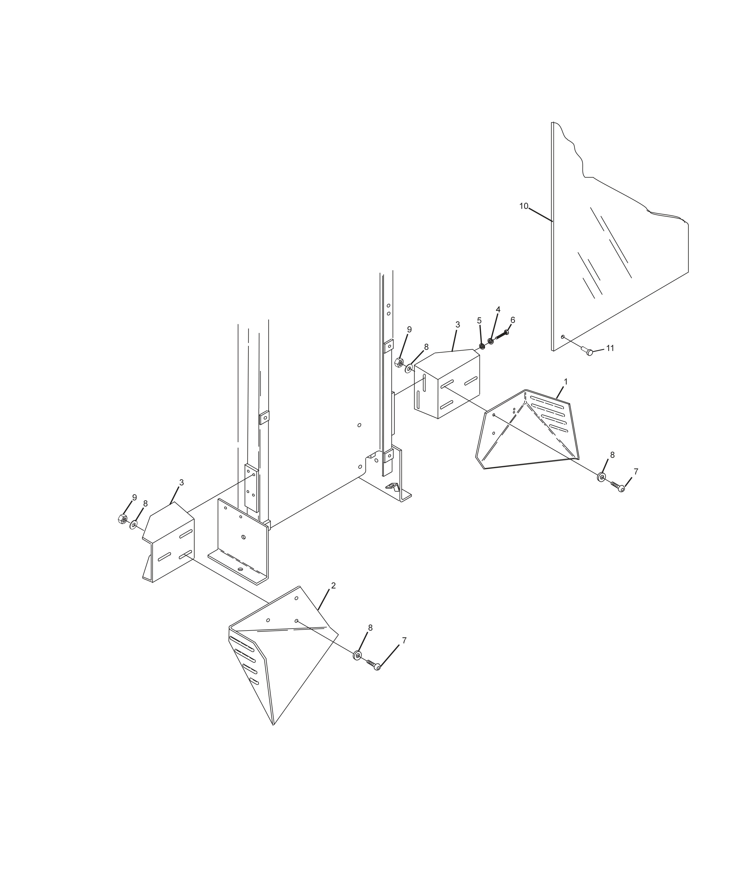 Pin Deflector Boards Short Pit Machines Series 43 and Above Pin Deflector Boards Short Pit Machines Series 43 and Above