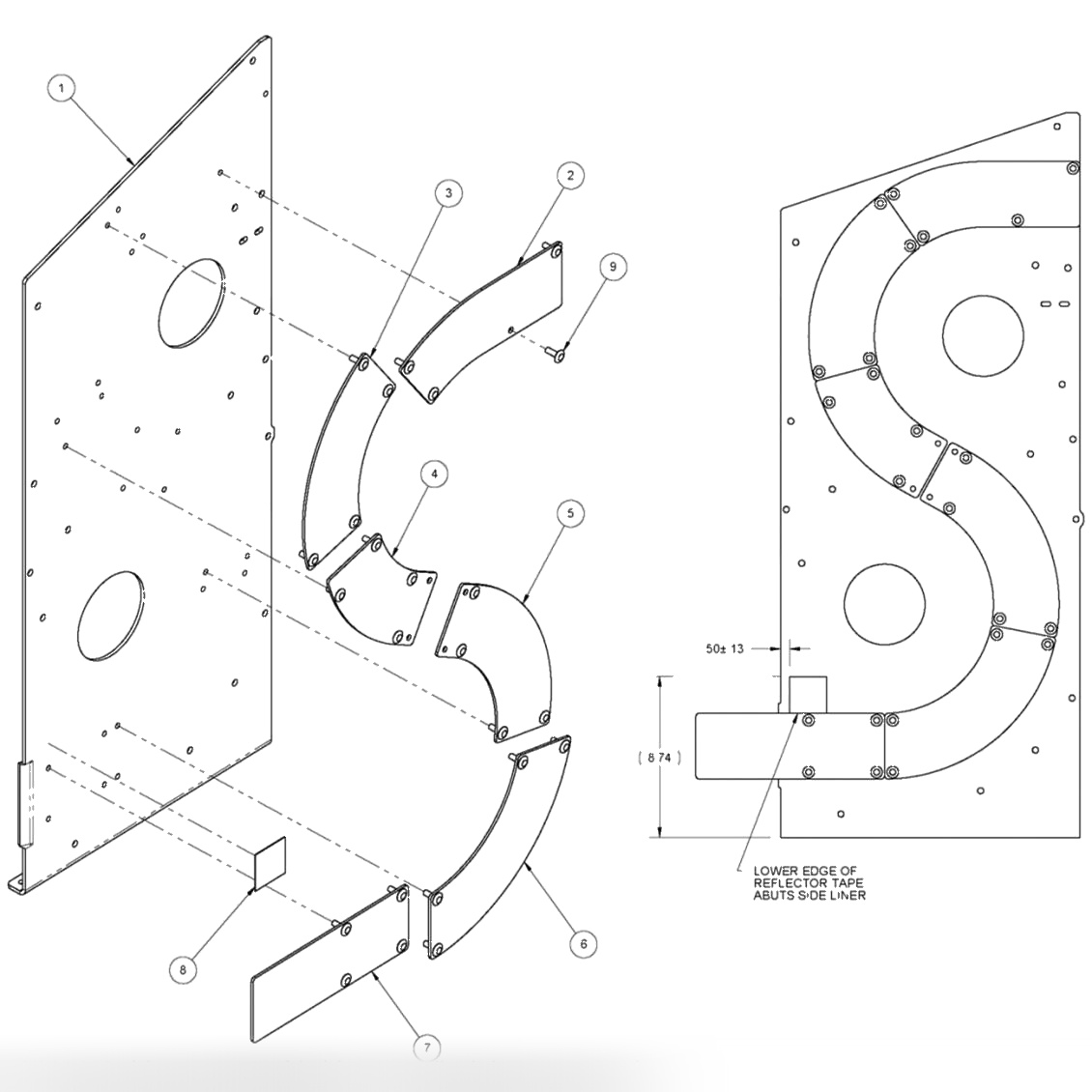 Even Side Plate Assembly