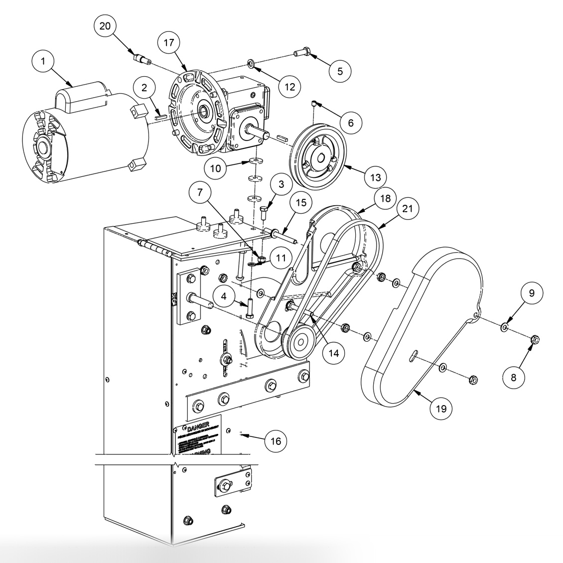 Highway 66 Ball Elevator Motor