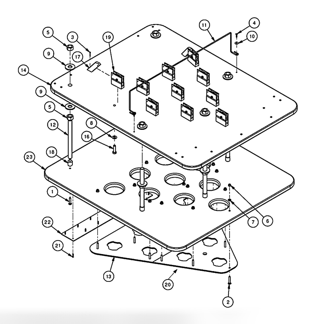 Table and Stabilization Assembly