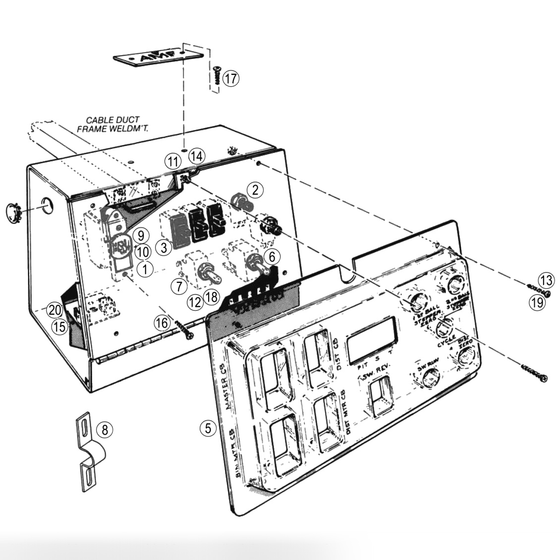 Back End Control Box Assembly