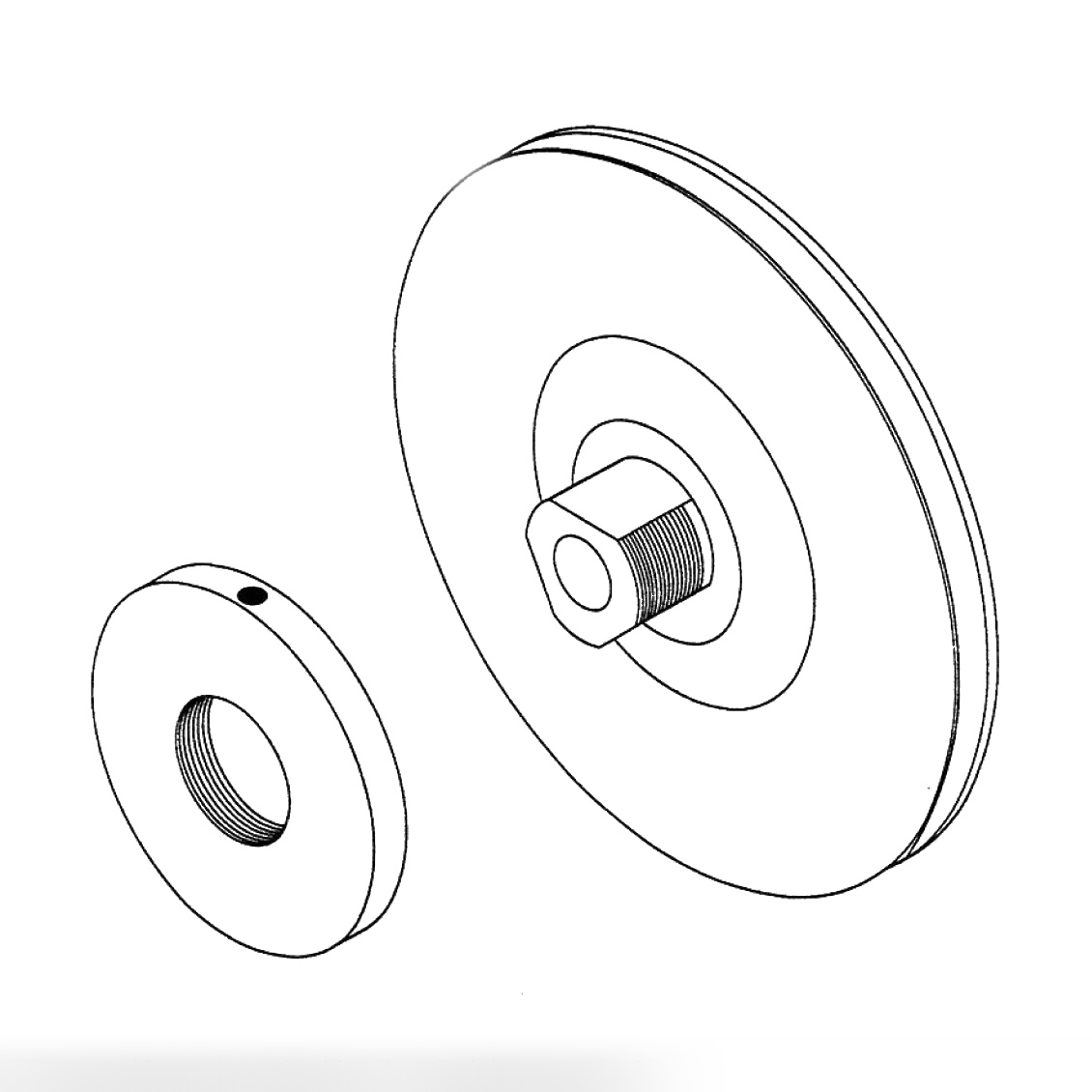 Adjustable Speed Rudder Sheave