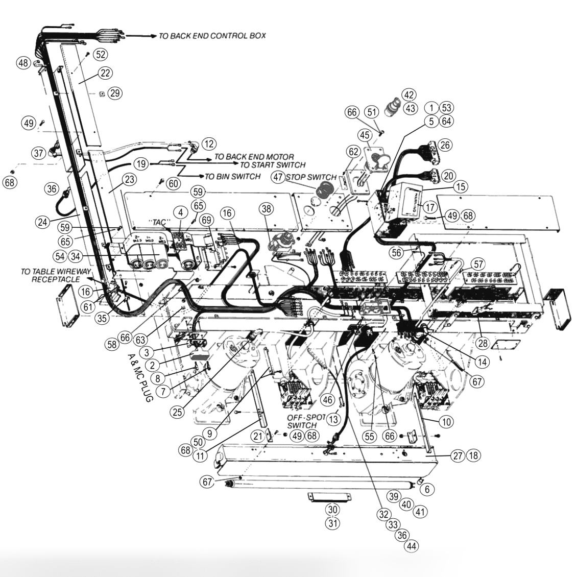 Front End Electrical Installation Left Hand Assembly
