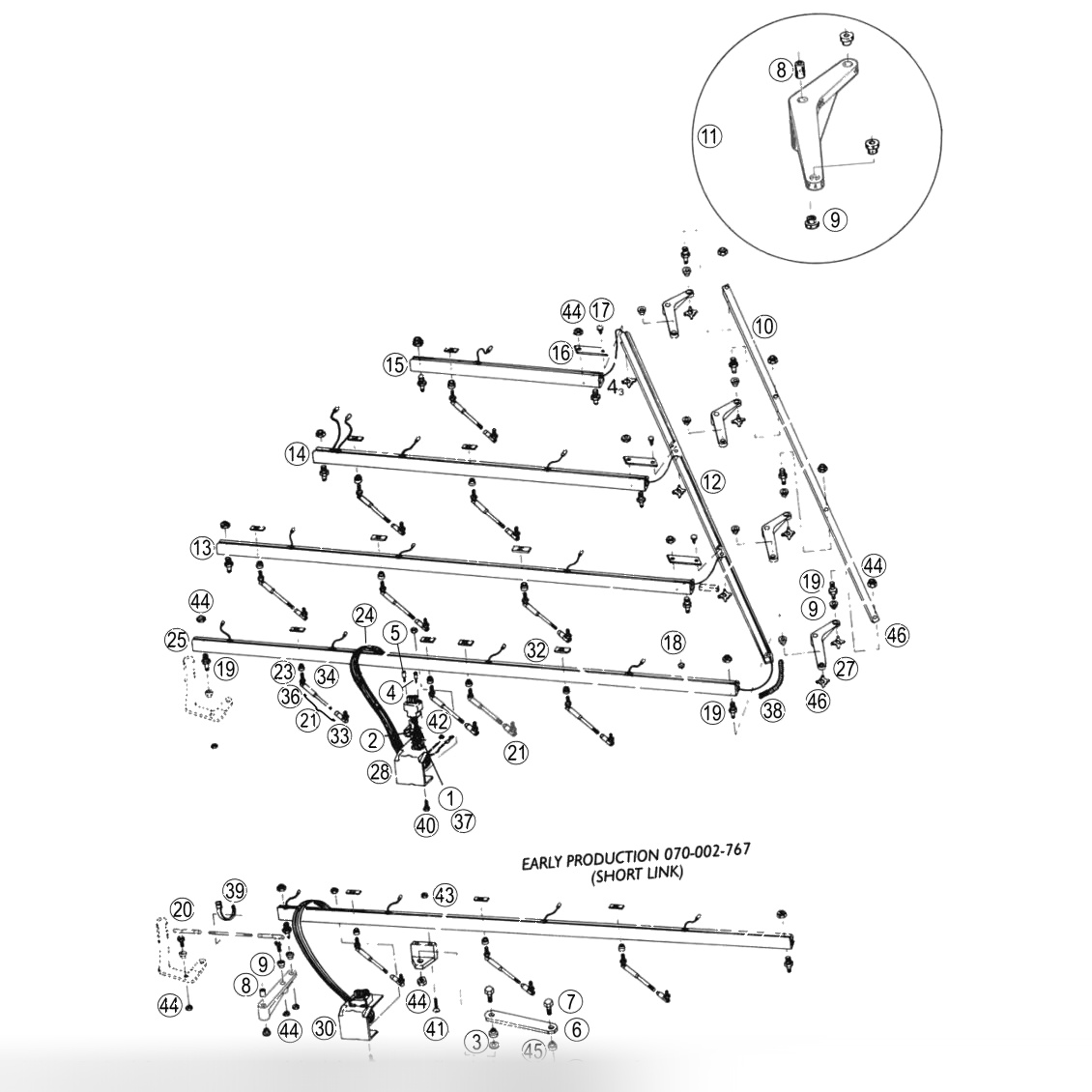 Table Wireway Assembly