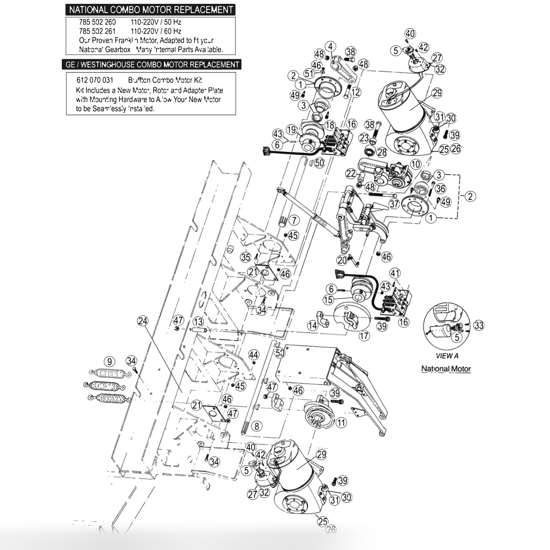 Front End Drive Assembly