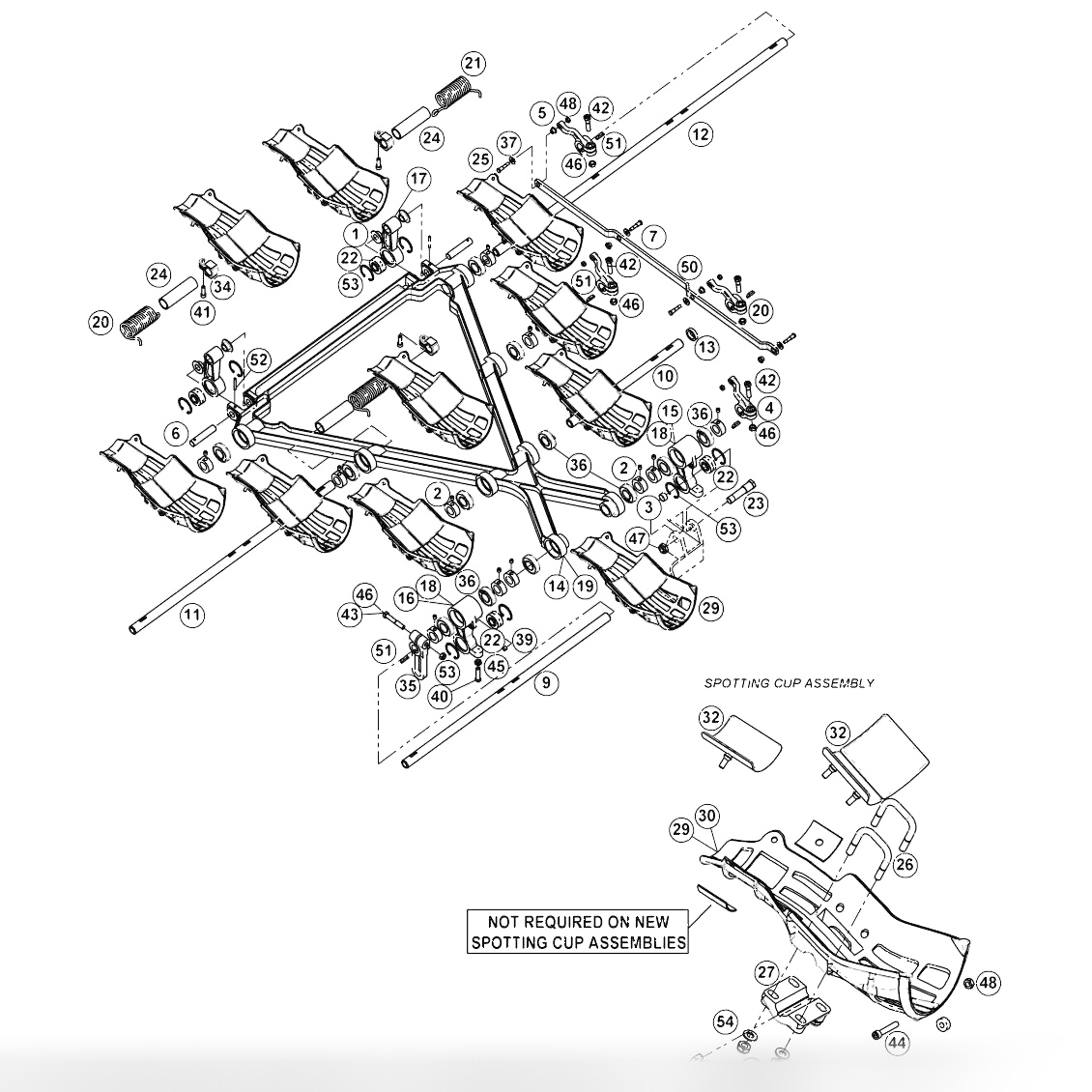 Yoke & Spotting Cup Assembly