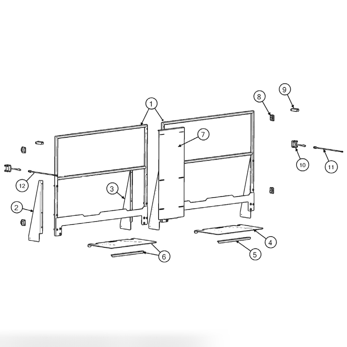 XLi Curtain Wall Access Handrail Assembly