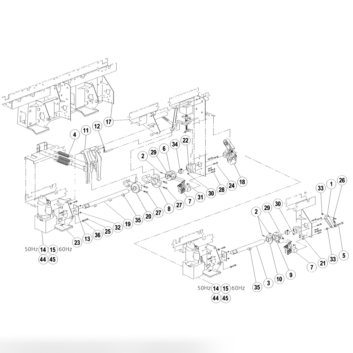 Front End Drive Assembly