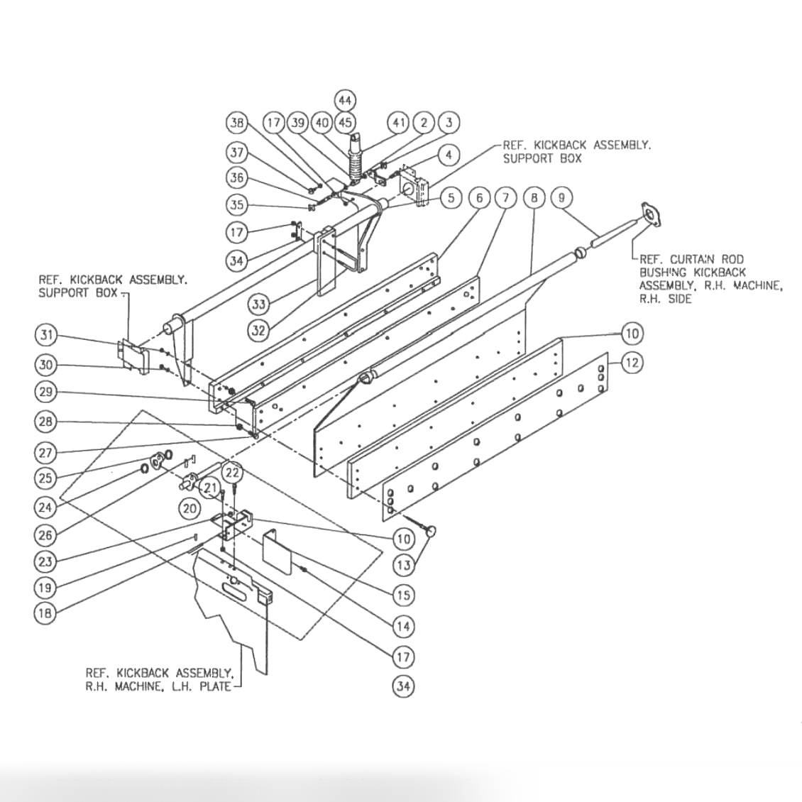Cushion & Shock Absorber Assembly