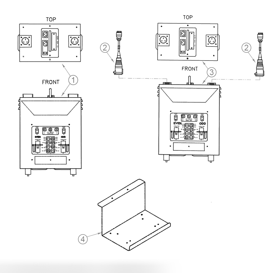 Chassis & Mounting Bracket Assembly
