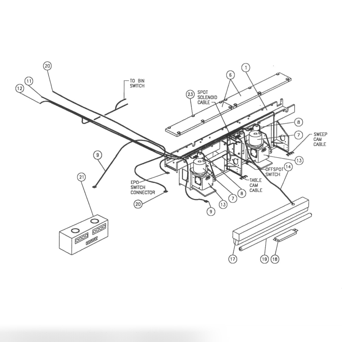 Front End Electrical Installation Assembly - Left Hand