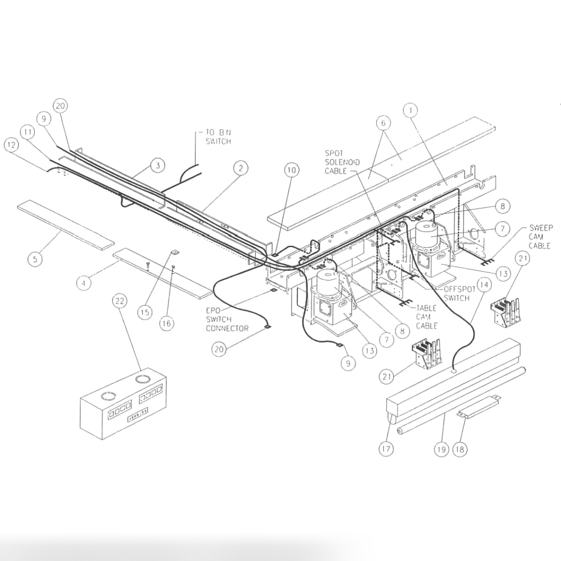 Front End Electrical Installation Assembly - Right Hand