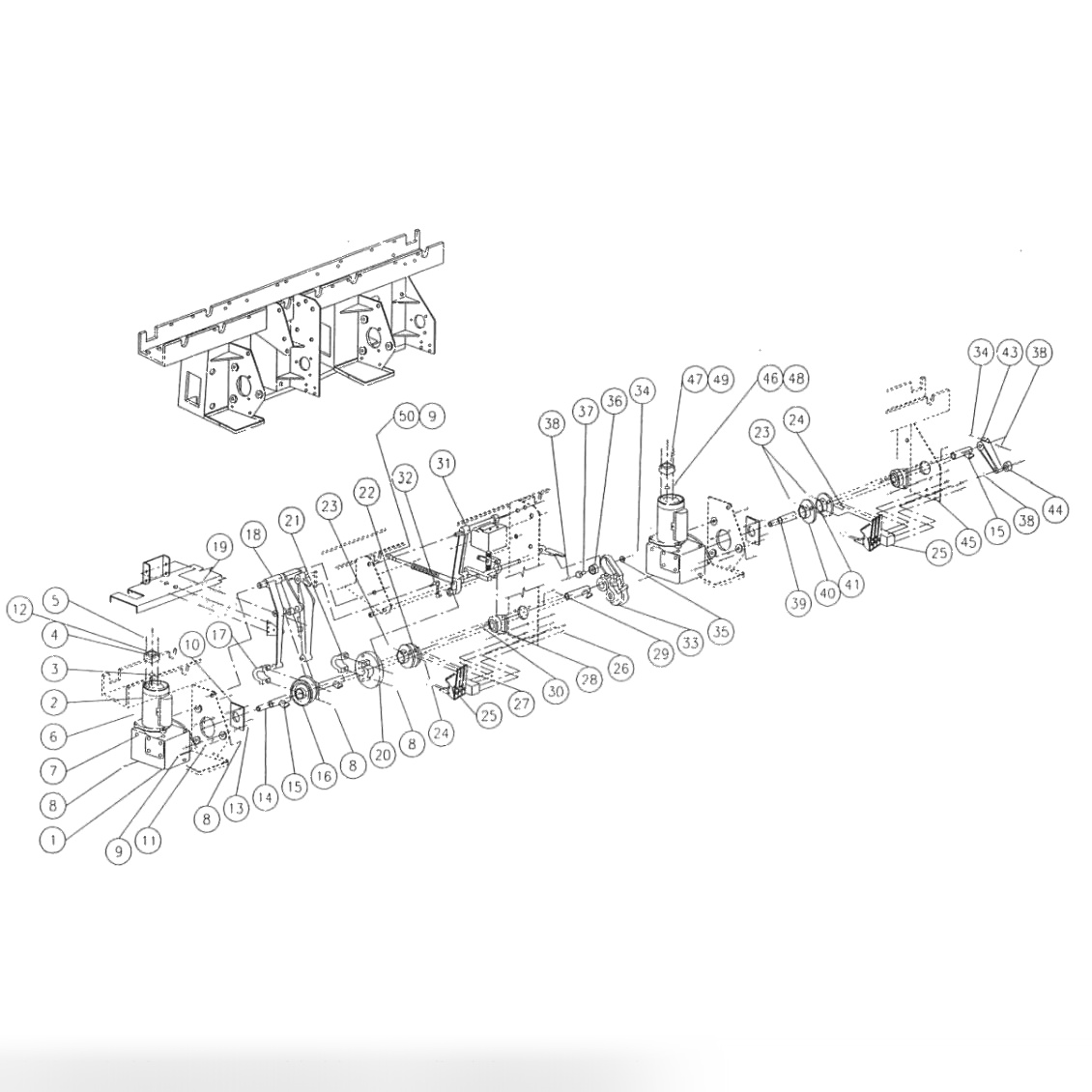 Front End Drive Assembly