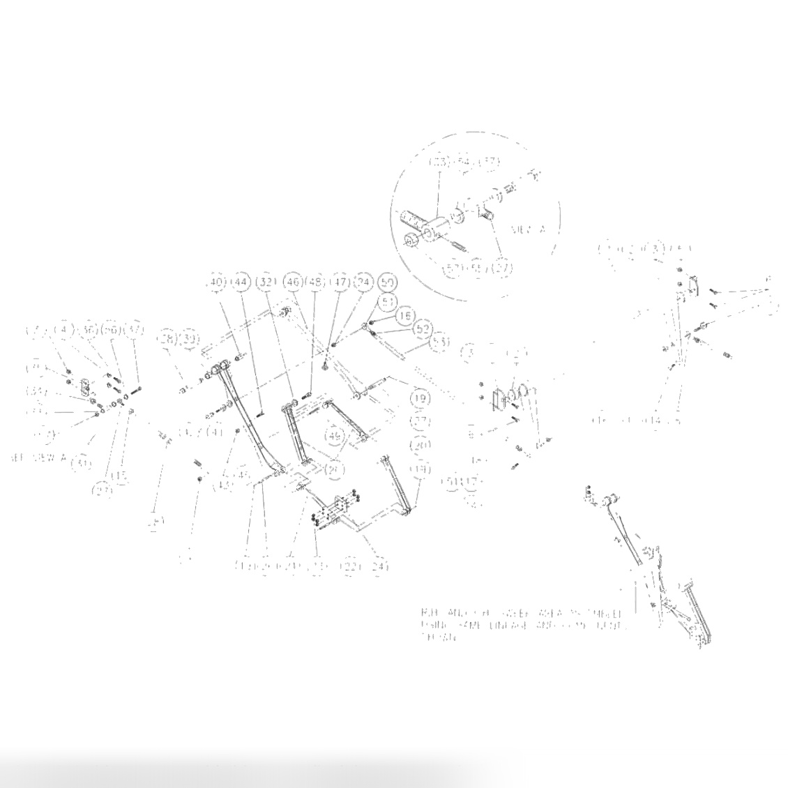 Sweep Arm Assembly #1