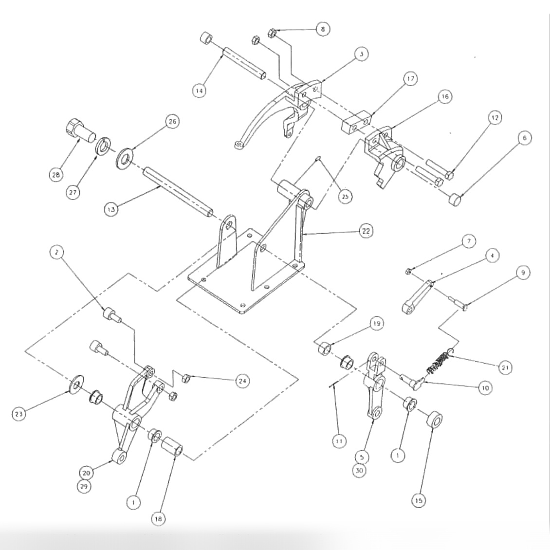 Tie Rod Bracket Assembly