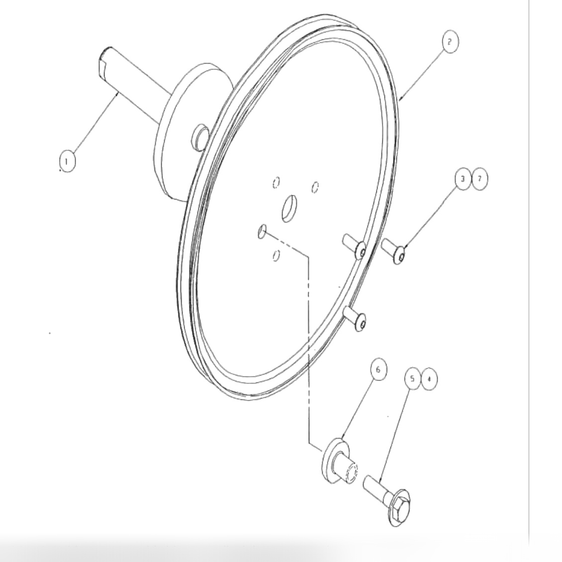 Crank Pulley Assembly