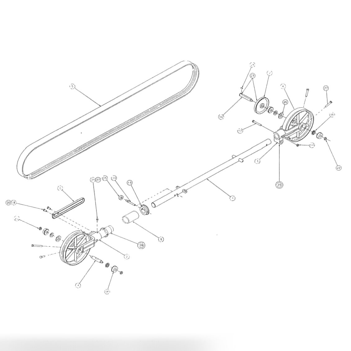 HBR (Horizontal Ball Return) Assembly