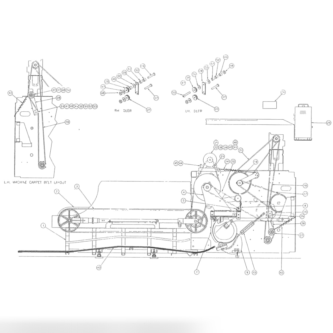 Pinspotter Machine Layout