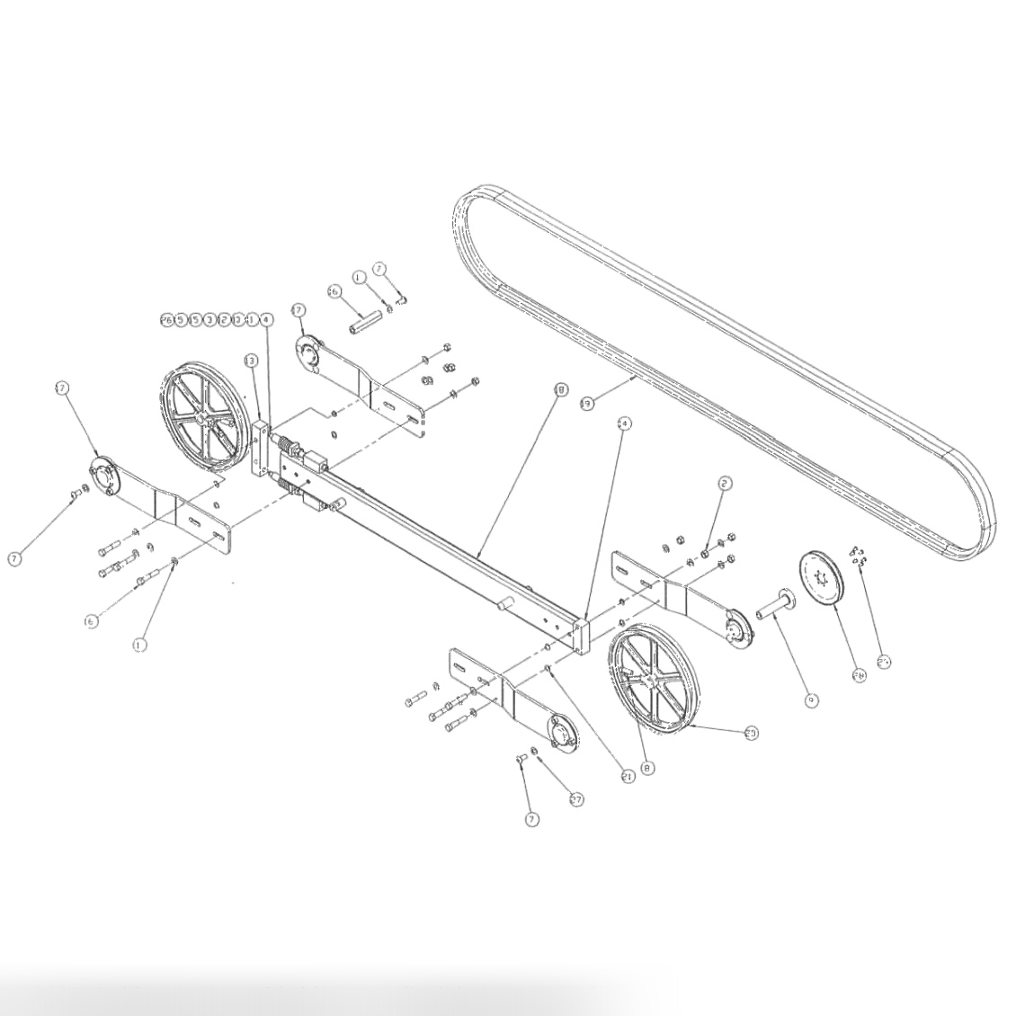 Horizontal Ball Return Assembly