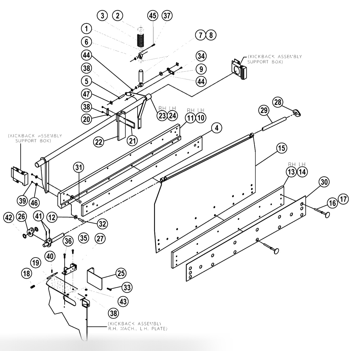 Cushion & Shock Absorber Assembly