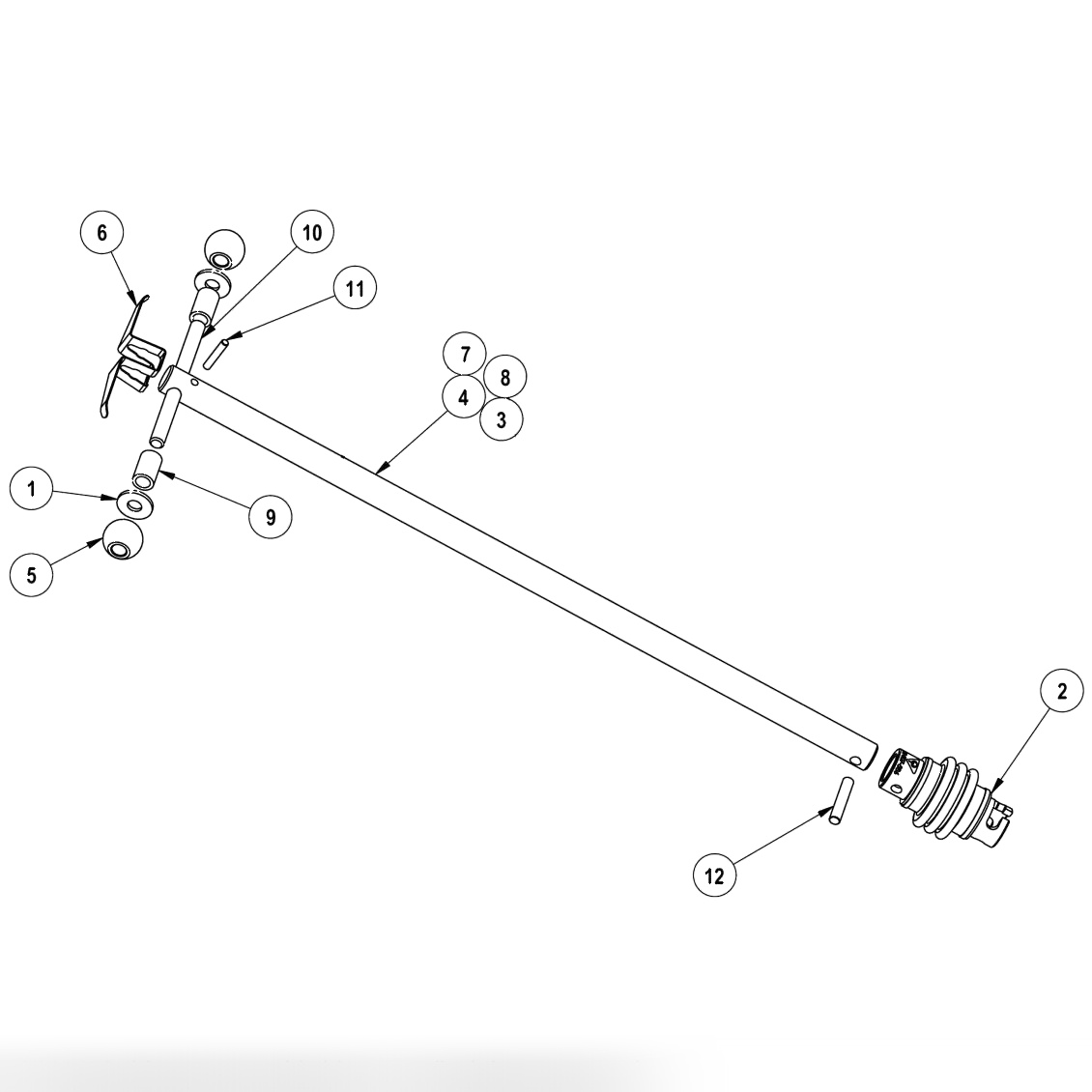 Distributor Drive Shaft - 2012 Assembly