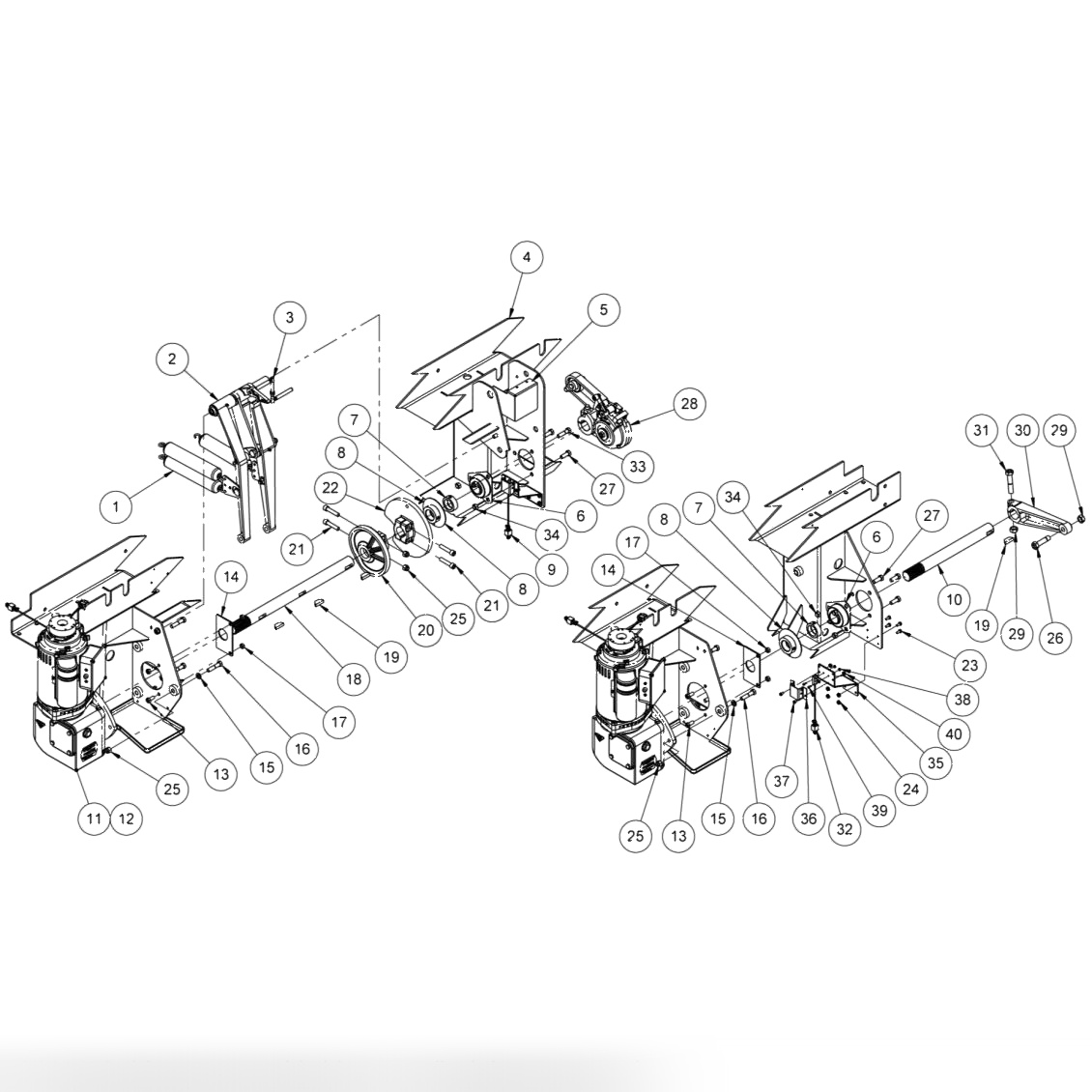 Front End Drive Assembly
