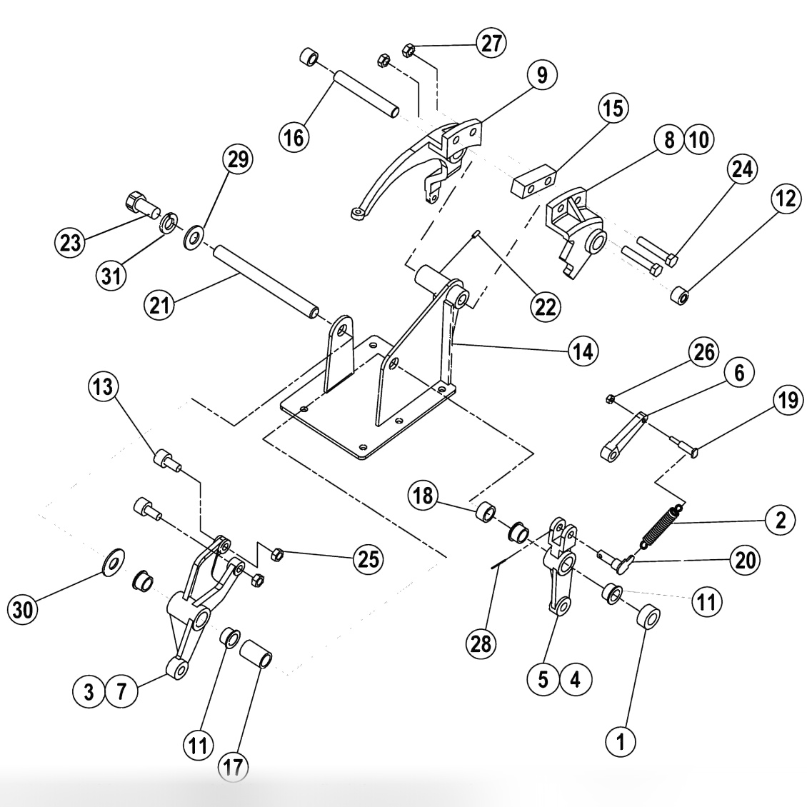 Tie Rod Bracket Assembly