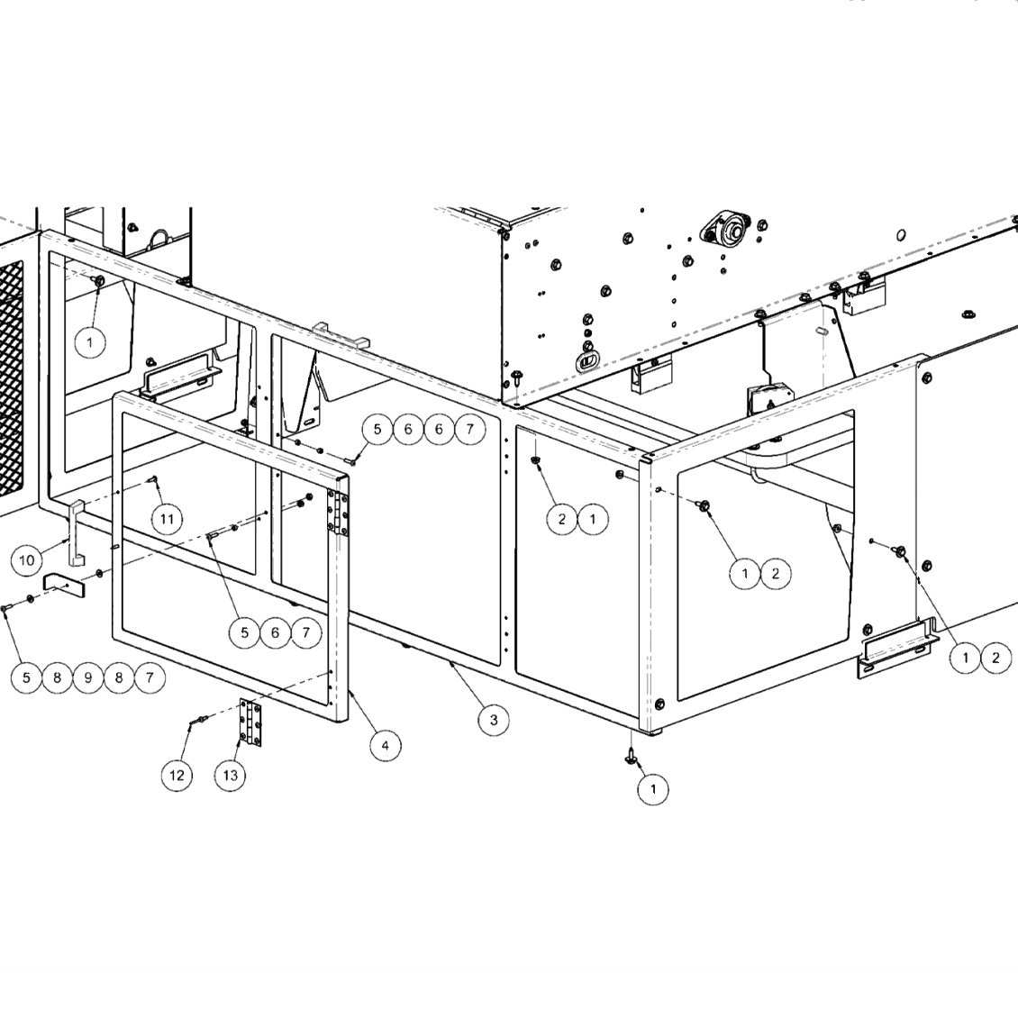 Alternate Machine Rear Cover