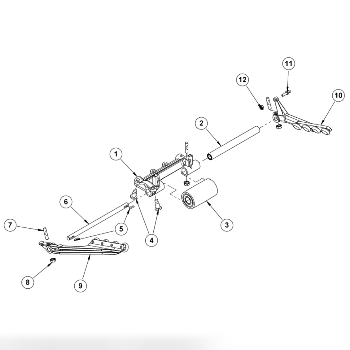 Front Casting Assembly - Carriage